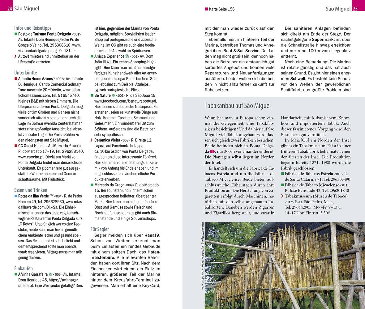 Beispielinhalt (Bild) Reise Know-How InselTrip Azoren