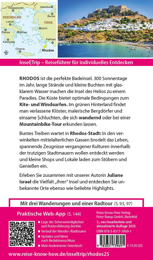 Rückseitencover Reise Know-How InselTrip Rhodos