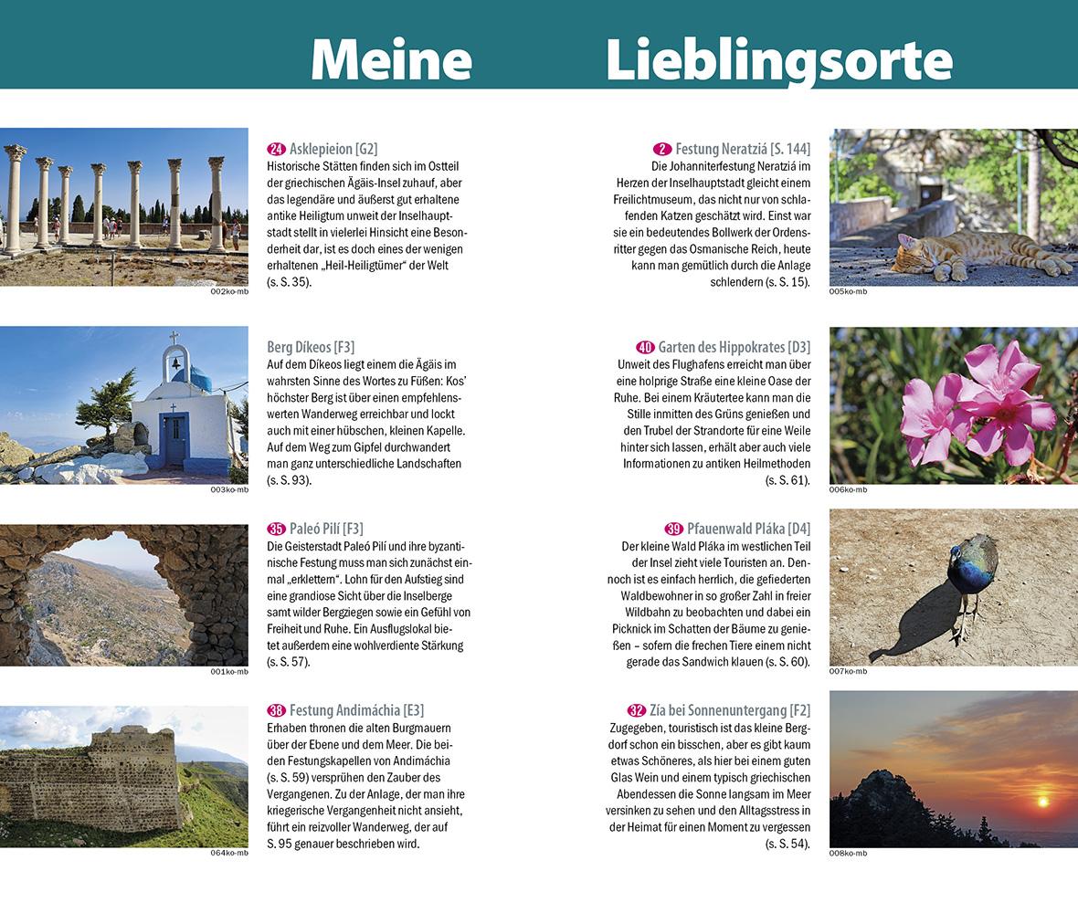 Beispielinhalt (Bild) Reise Know-How InselTrip Kos
