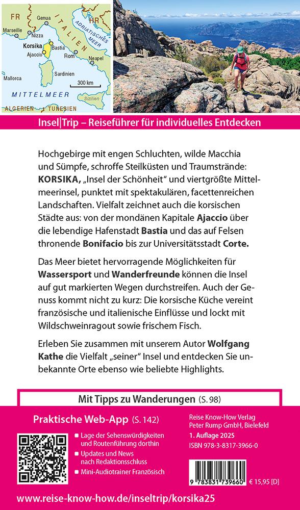 Beispielinhalt (Bild) Reise Know-How InselTrip Korsika
