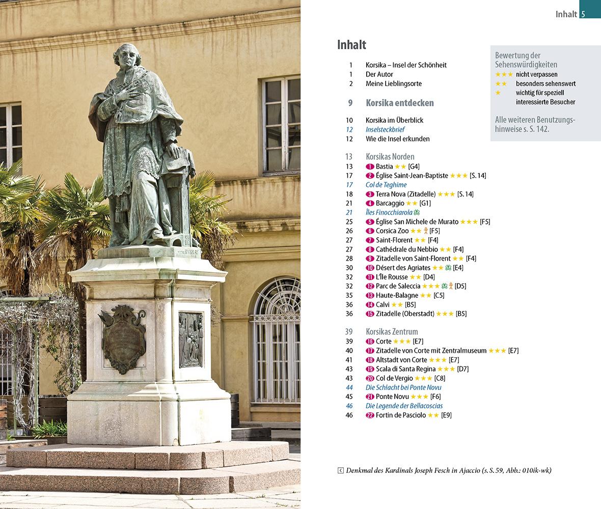 Beispielinhalt (Bild) Reise Know-How InselTrip Korsika