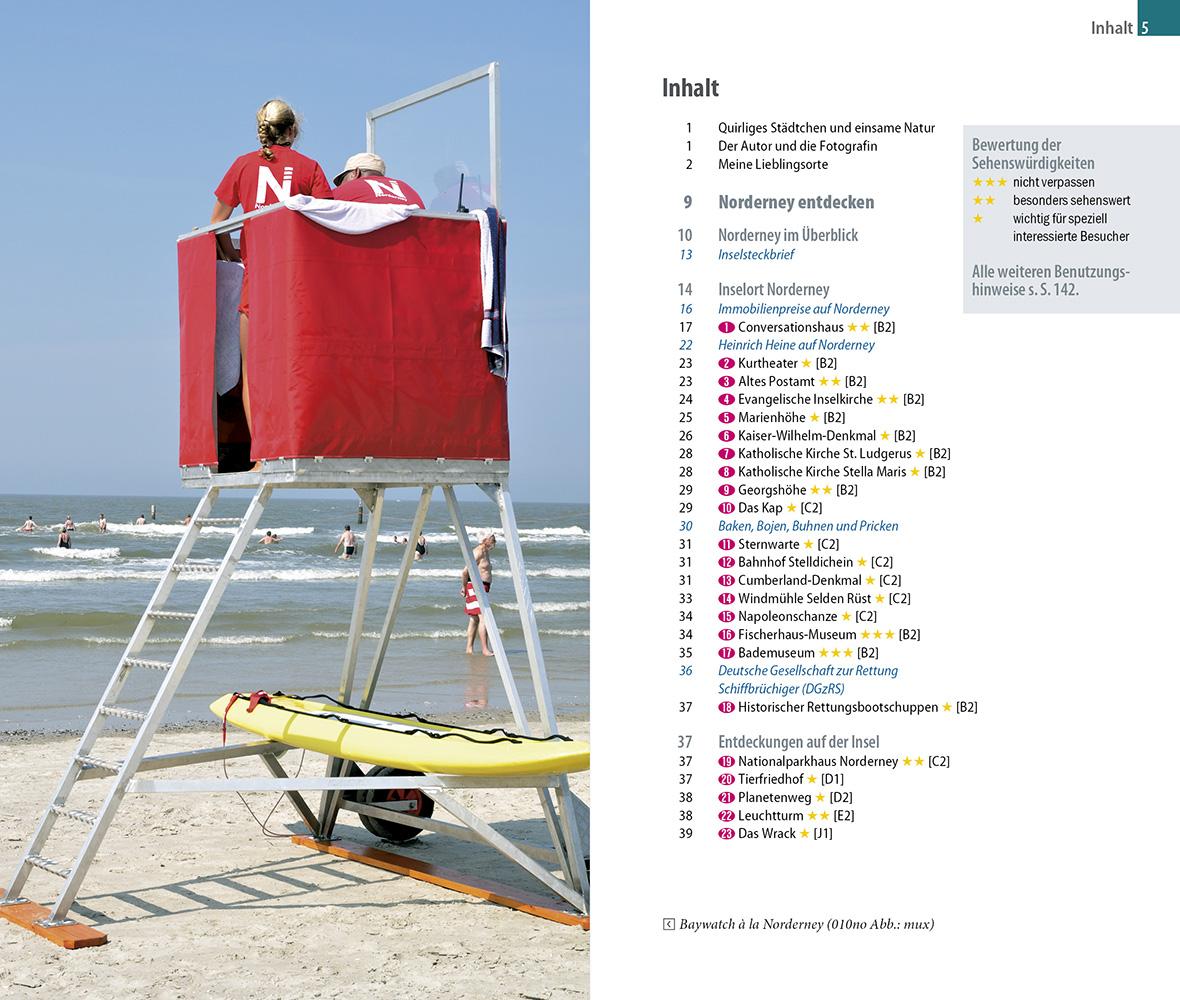 Beispielinhalt (Bild) Reise Know-How InselTrip Norderney