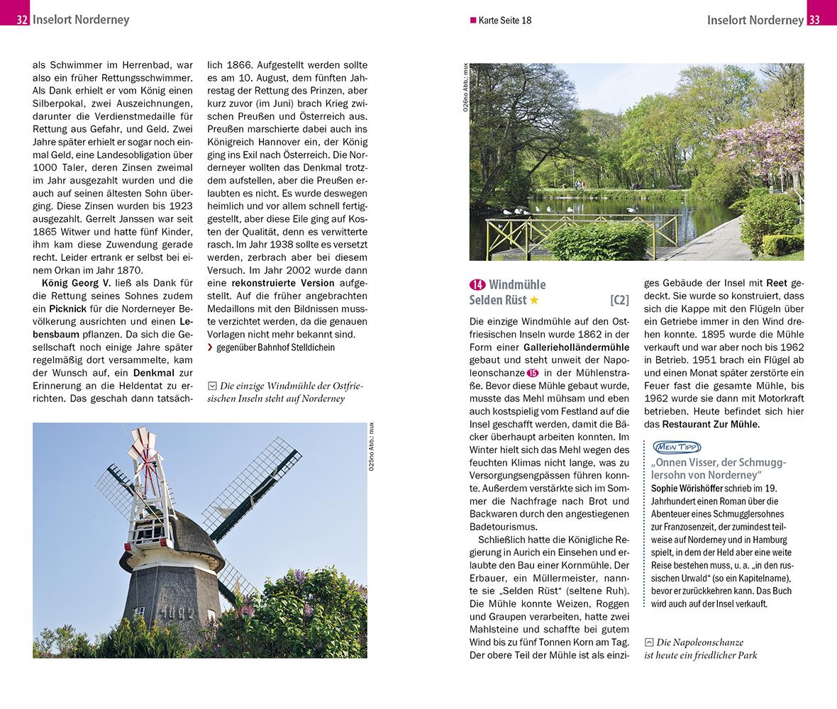 Beispielinhalt (Bild) Reise Know-How InselTrip Norderney