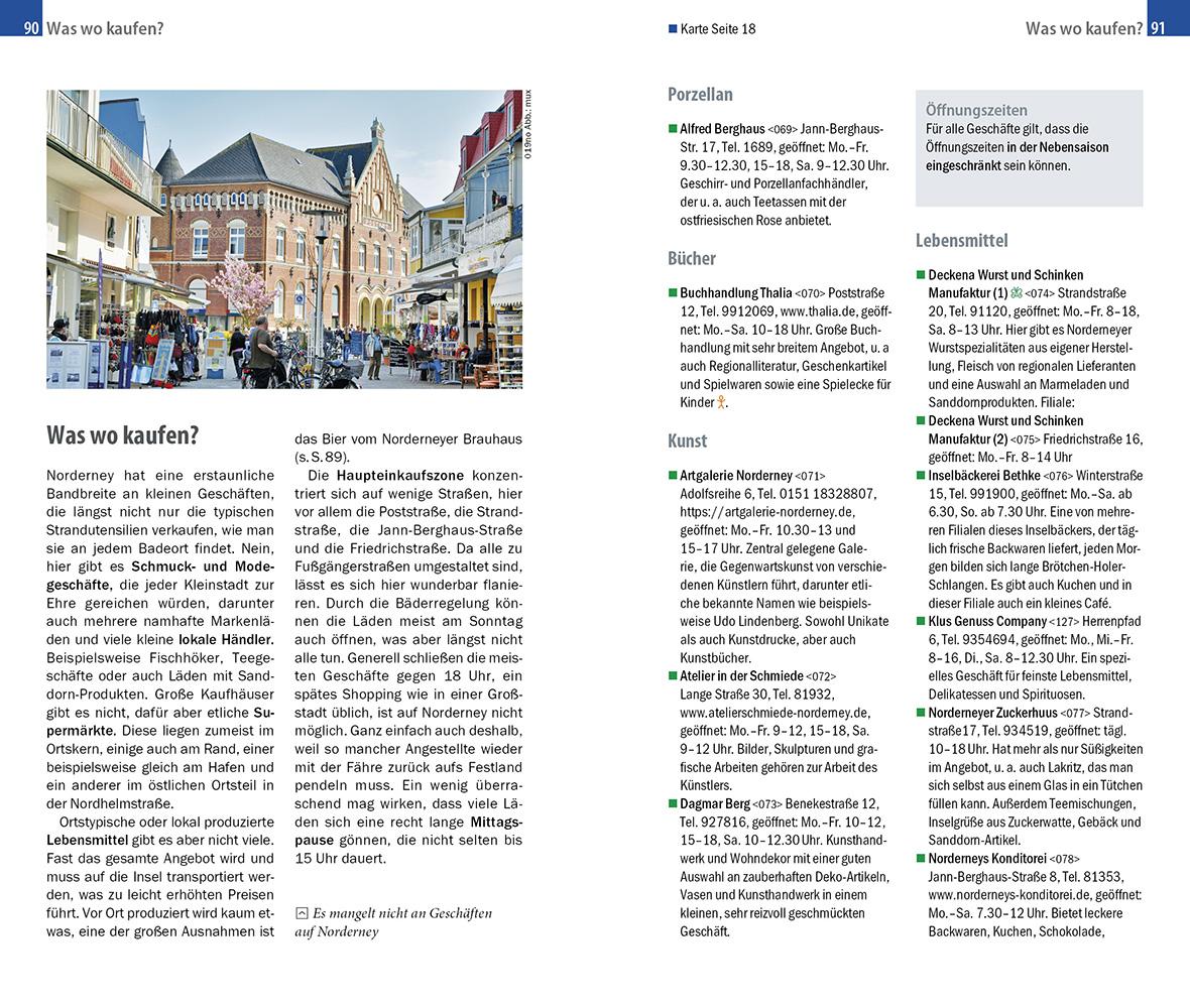 Beispielinhalt (Bild) Reise Know-How InselTrip Norderney