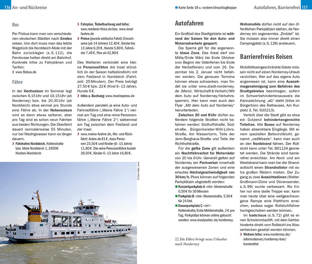 Beispielinhalt (Bild) Reise Know-How InselTrip Norderney