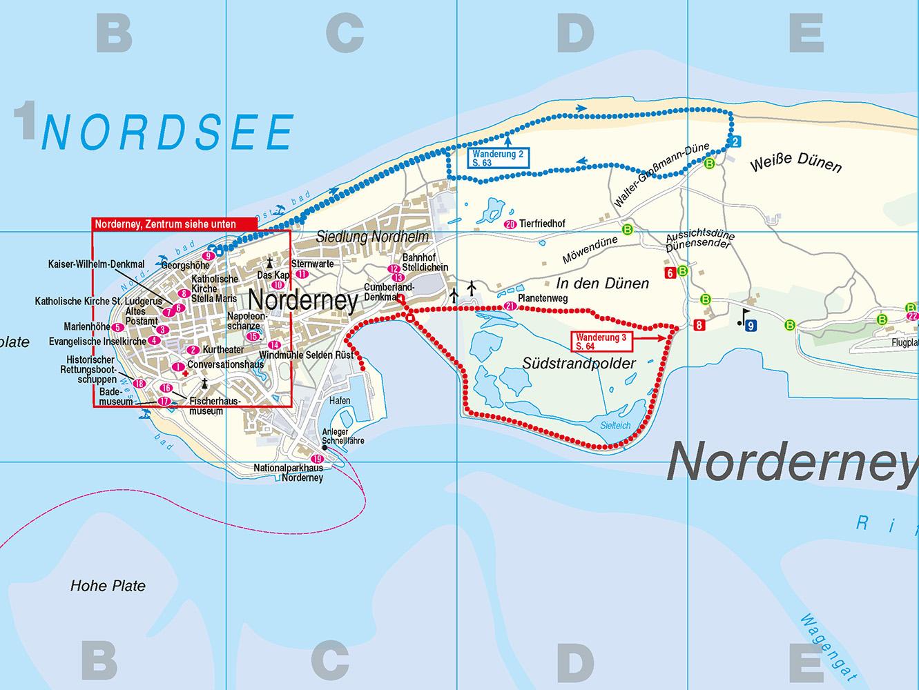 Beispielinhalt (Bild) Reise Know-How InselTrip Norderney