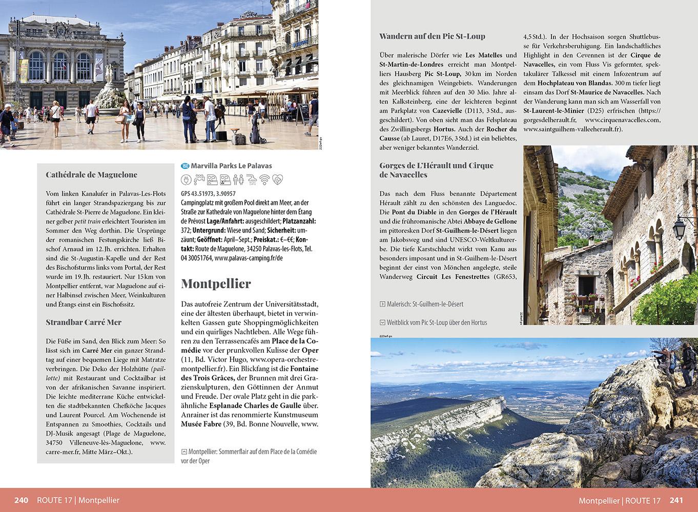 Beispielinhalt (Bild) Reise Know-How Wohnmobil-Tourguide Frankreich