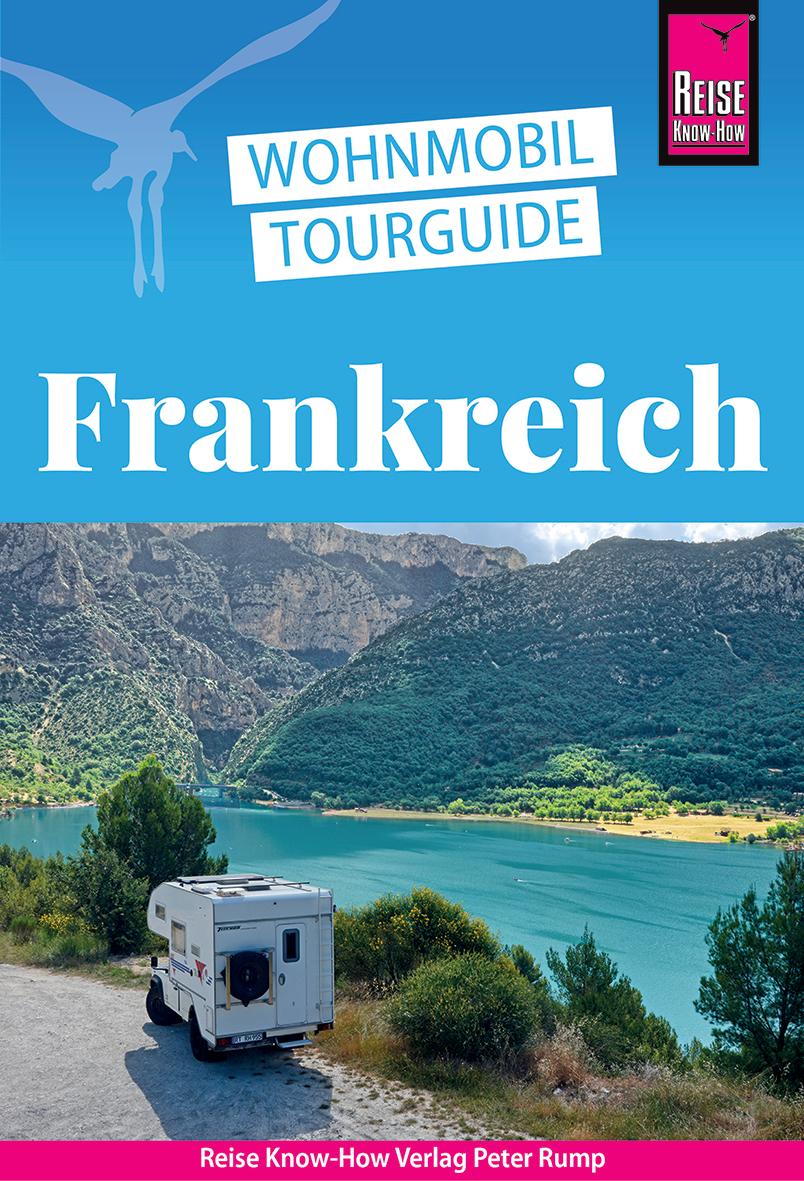 Vorderes Coverbild Reise Know-How Wohnmobil-Tourguide Frankreich
