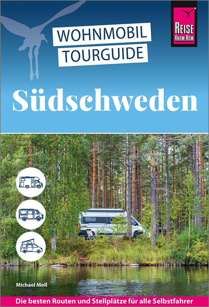 Vorderes Coverbild Reise Know-How Wohnmobil-Tourguide Südschweden