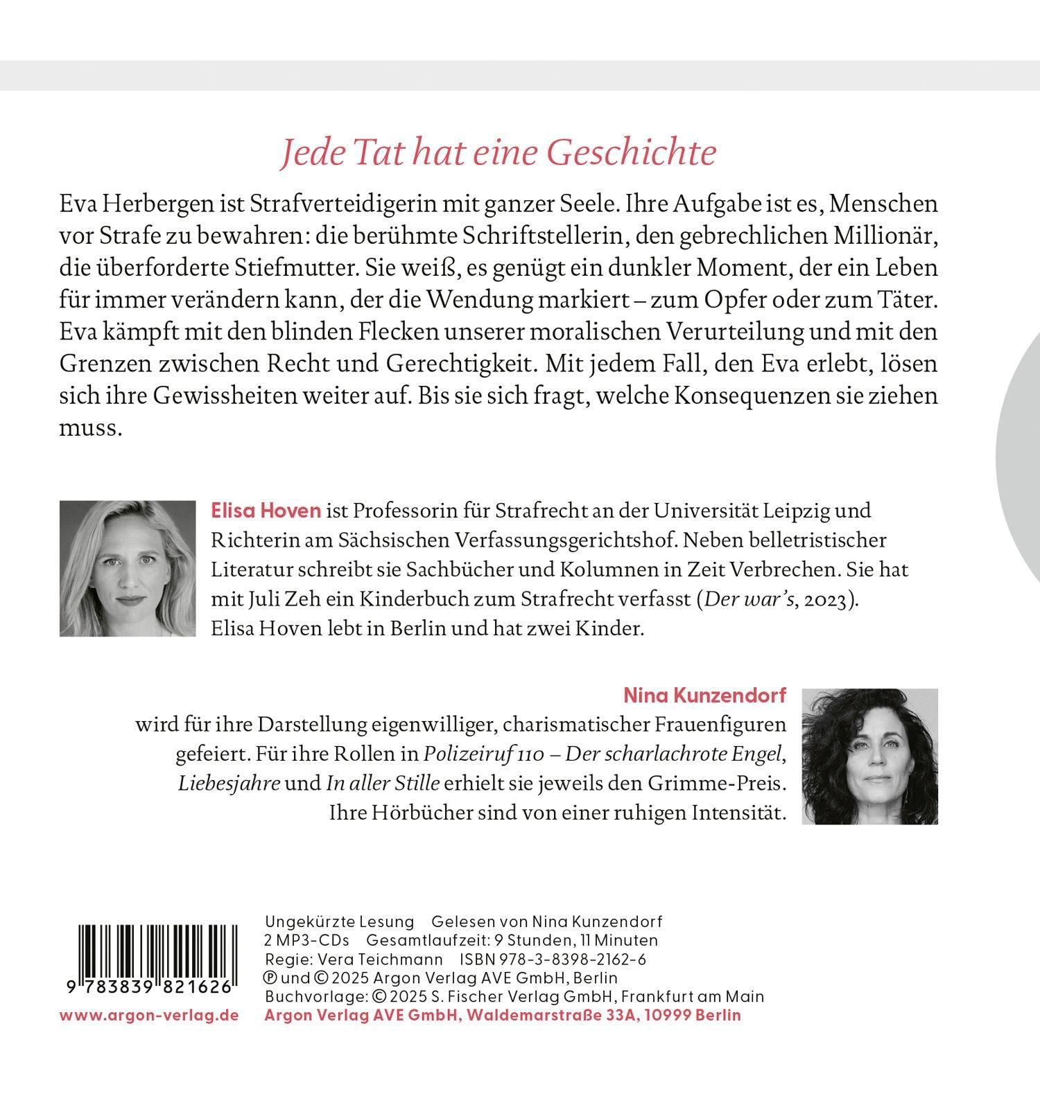 Rückseitencover Dunkle Momente