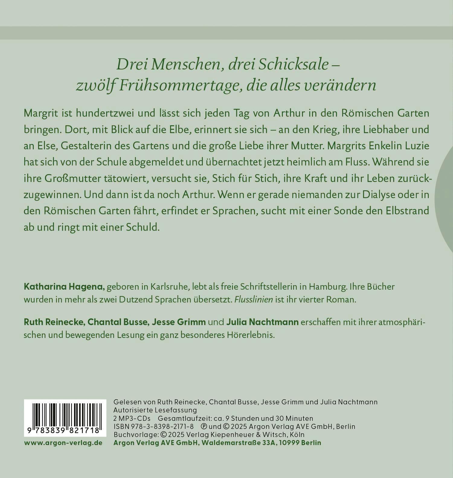 Rückseitencover Flusslinien