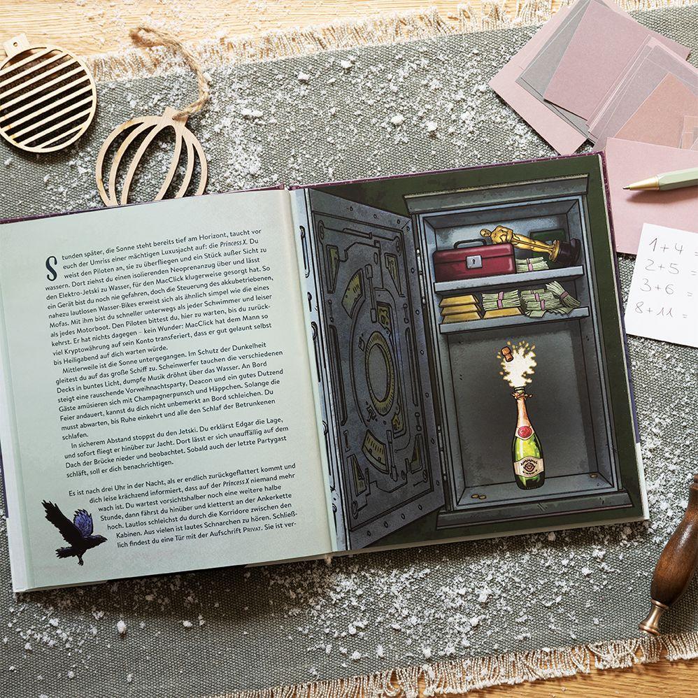 Beispielinhalt (Bild) ADVENTure Kalender - Meisterdiebin wider Willen