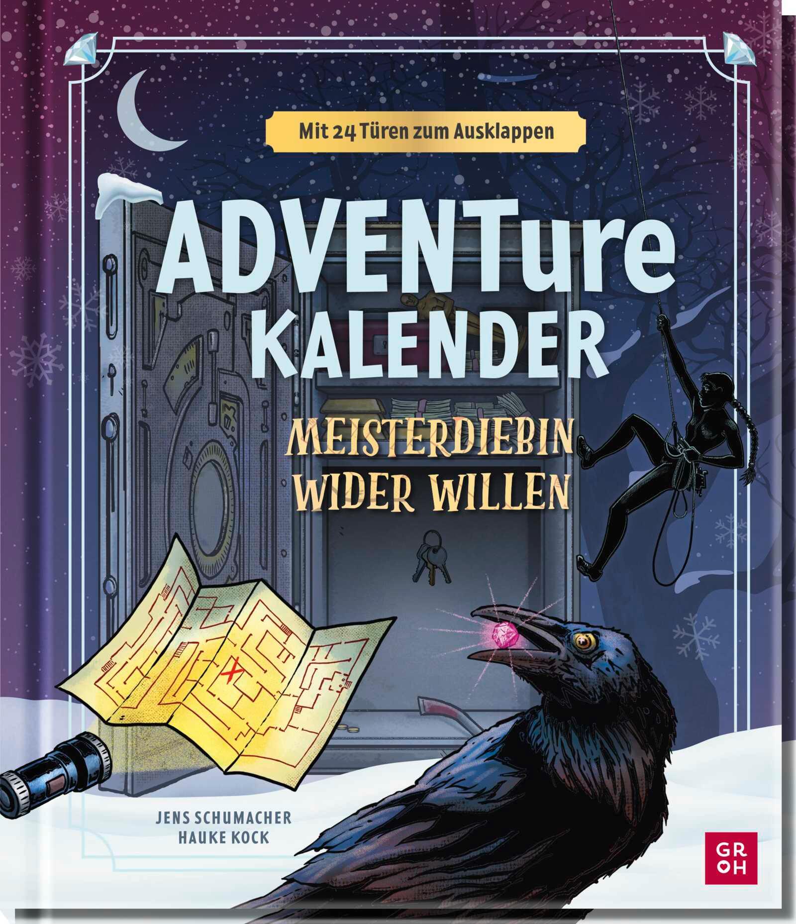 Vorderes Coverbild ADVENTure Kalender - Meisterdiebin wider Willen