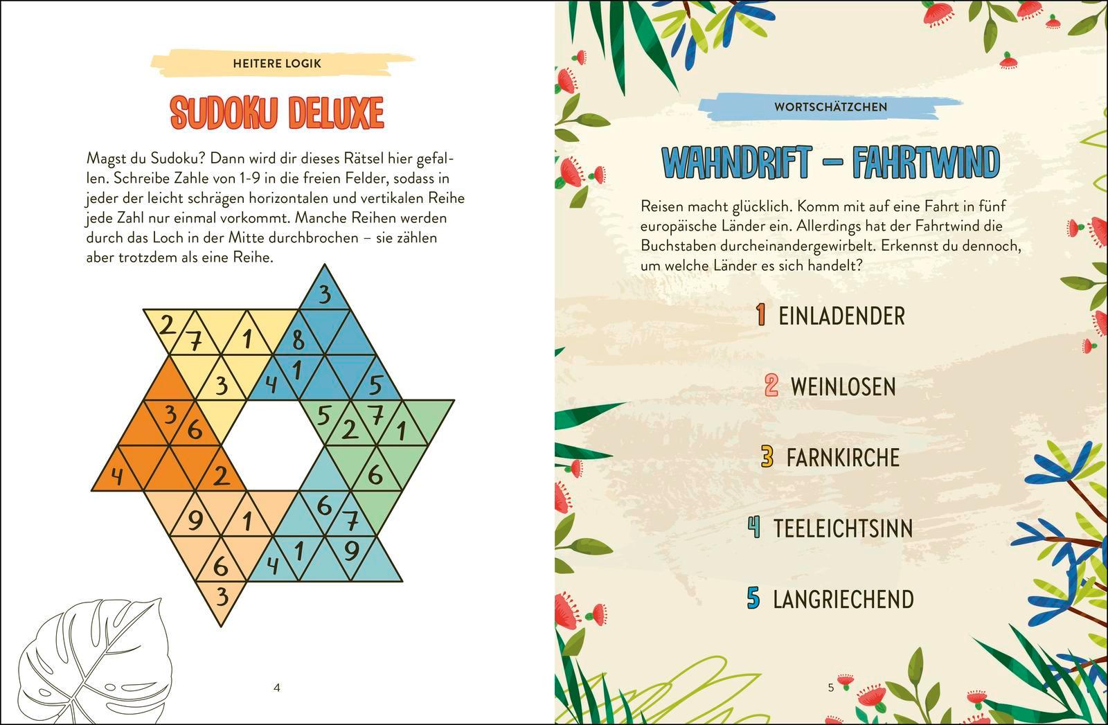 Beispielinhalt (Bild) Gute-Laune-Rätsel