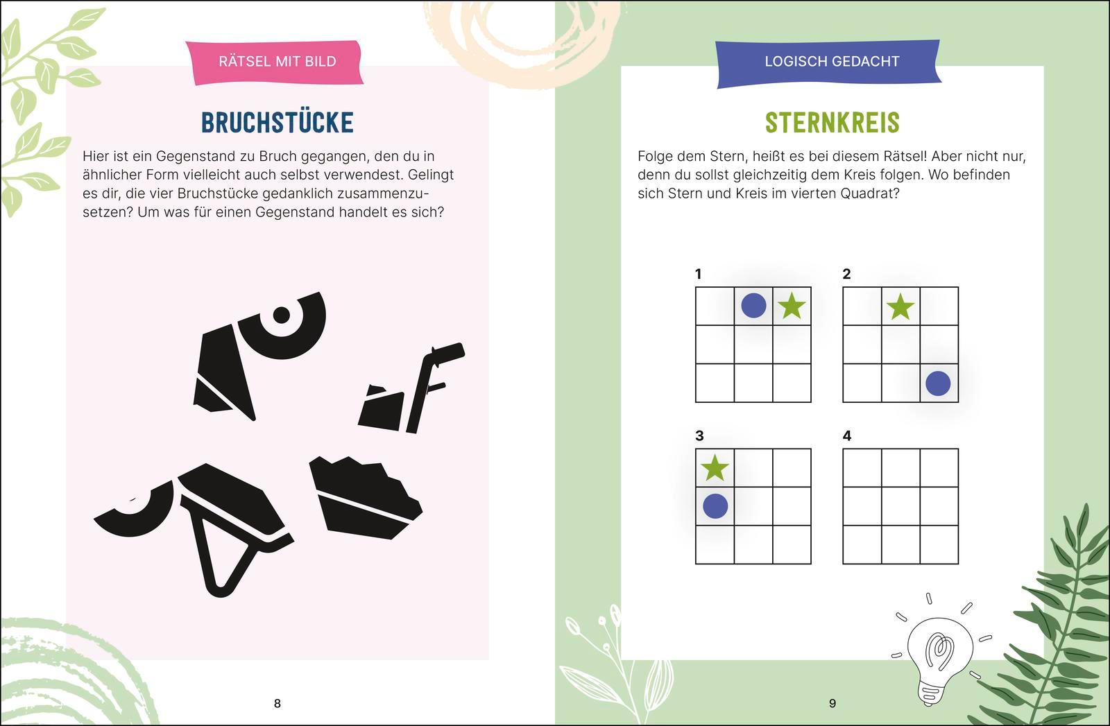 Beispielinhalt (Bild) Der große Rätselspaß für Rentner