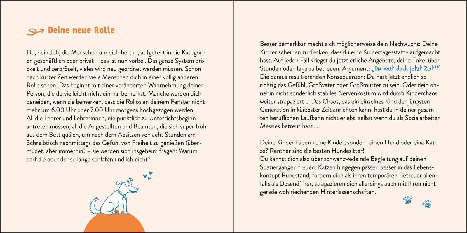 Beispielinhalt (Bild) Ruhestand ist ein Vollzeitjob