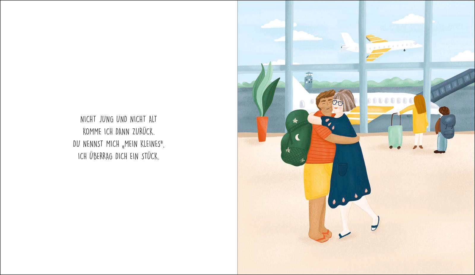 Beispielinhalt (Bild) Der Mond und du, ihr schaut mir zu