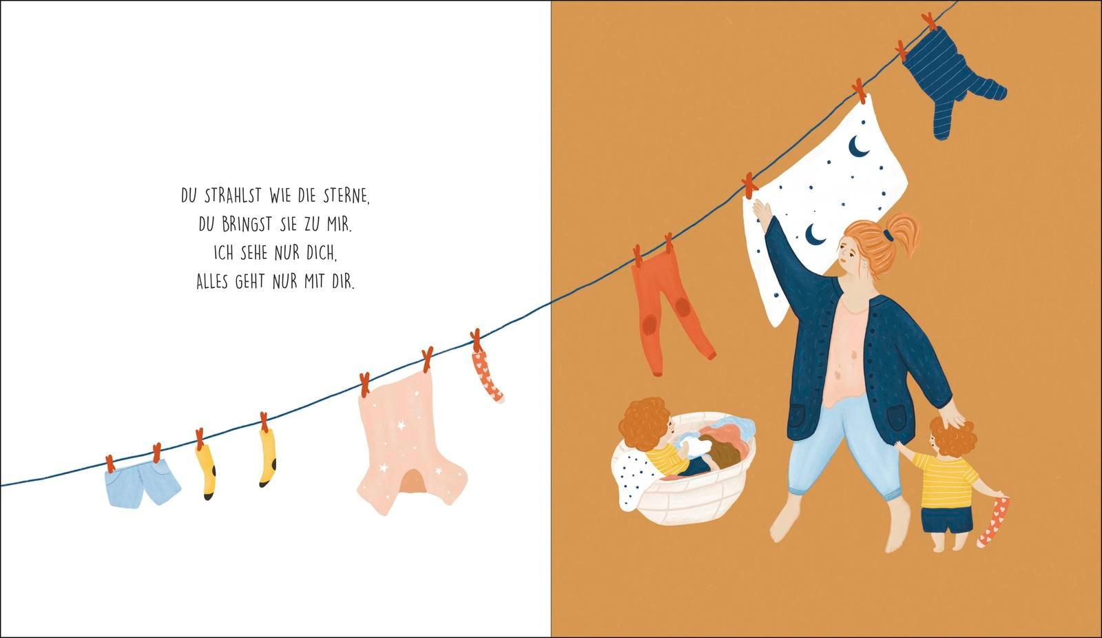 Beispielinhalt (Bild) Der Mond und du, ihr schaut mir zu