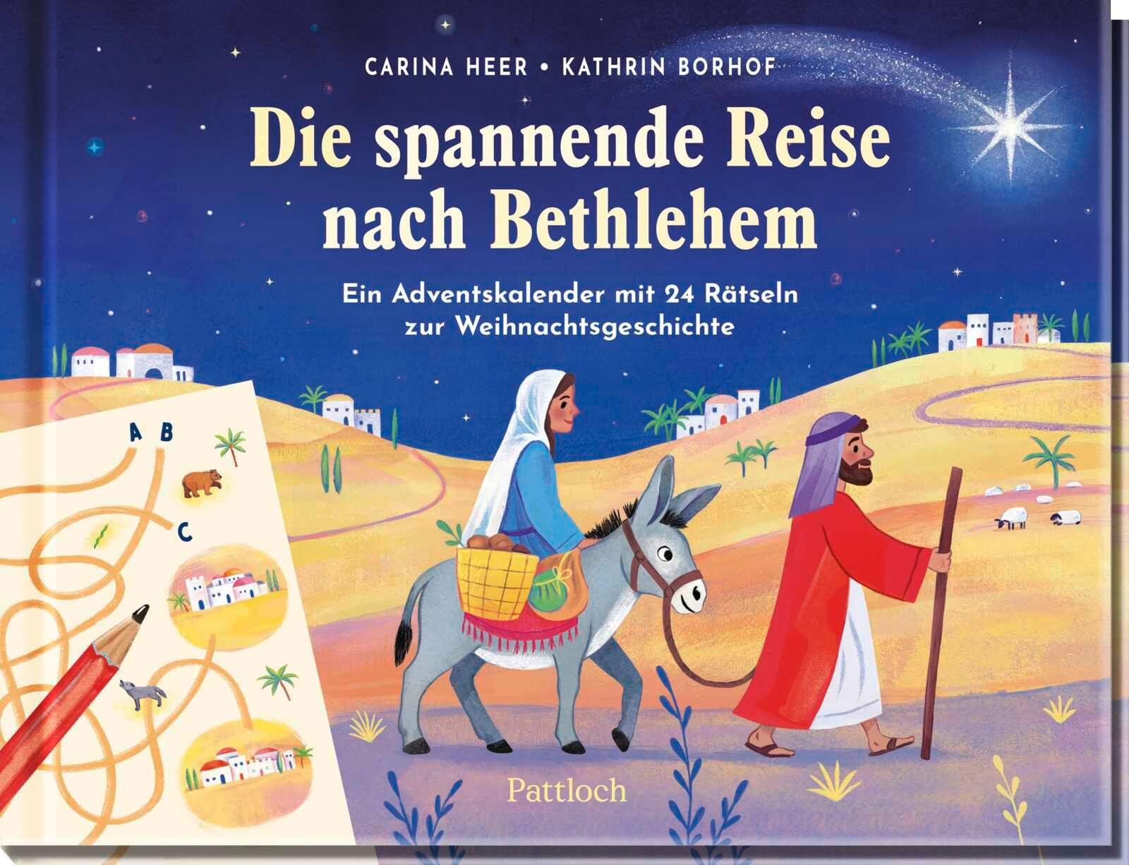Vorderes Coverbild Die spannende Reise nach Bethlehem