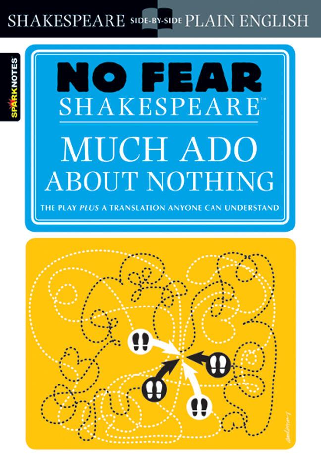 Vorderes Coverbild No Fear Shakespeare: Much Ado About Nothing
