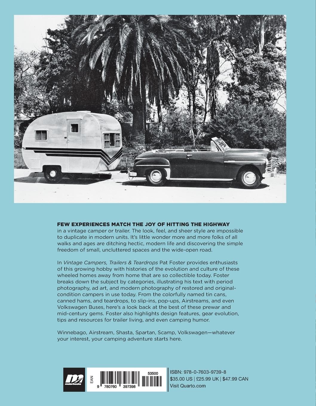 Rückseitencover Vintage Campers, Trailers & Teardrops