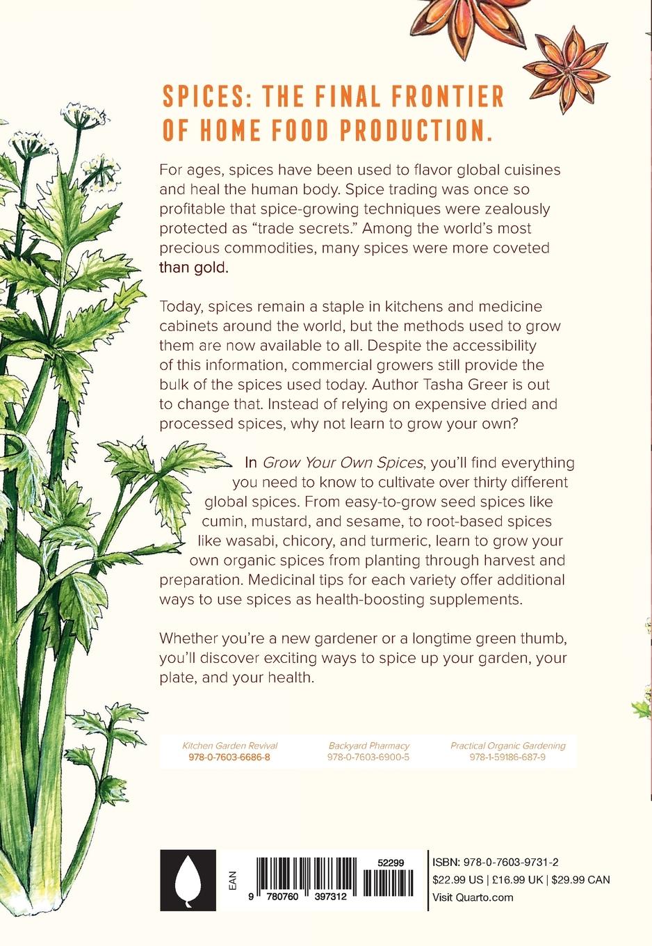 Rückseitencover Grow Your Own Spices