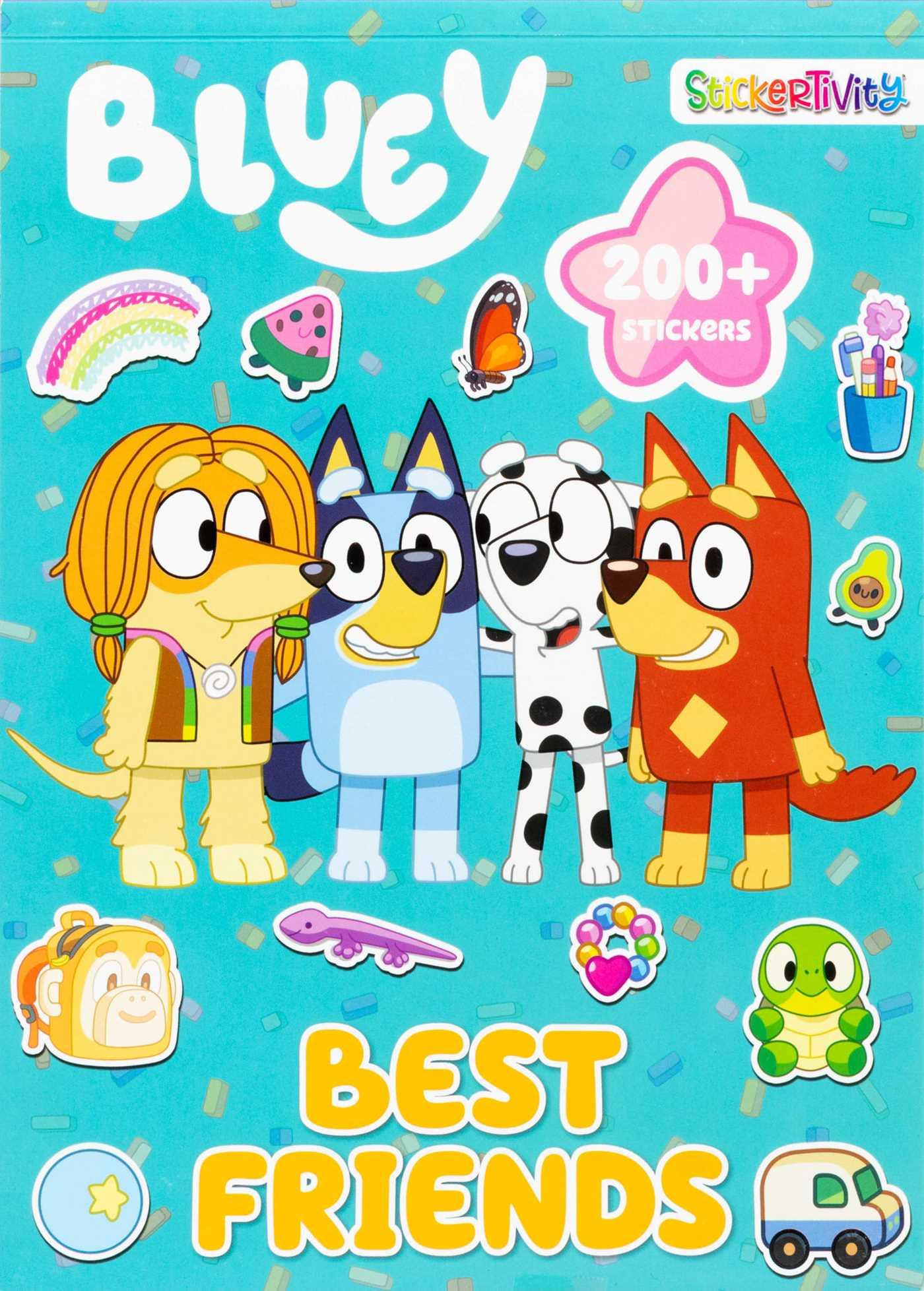 Vorderes Coverbild Bluey Stickertivity: Best Friends