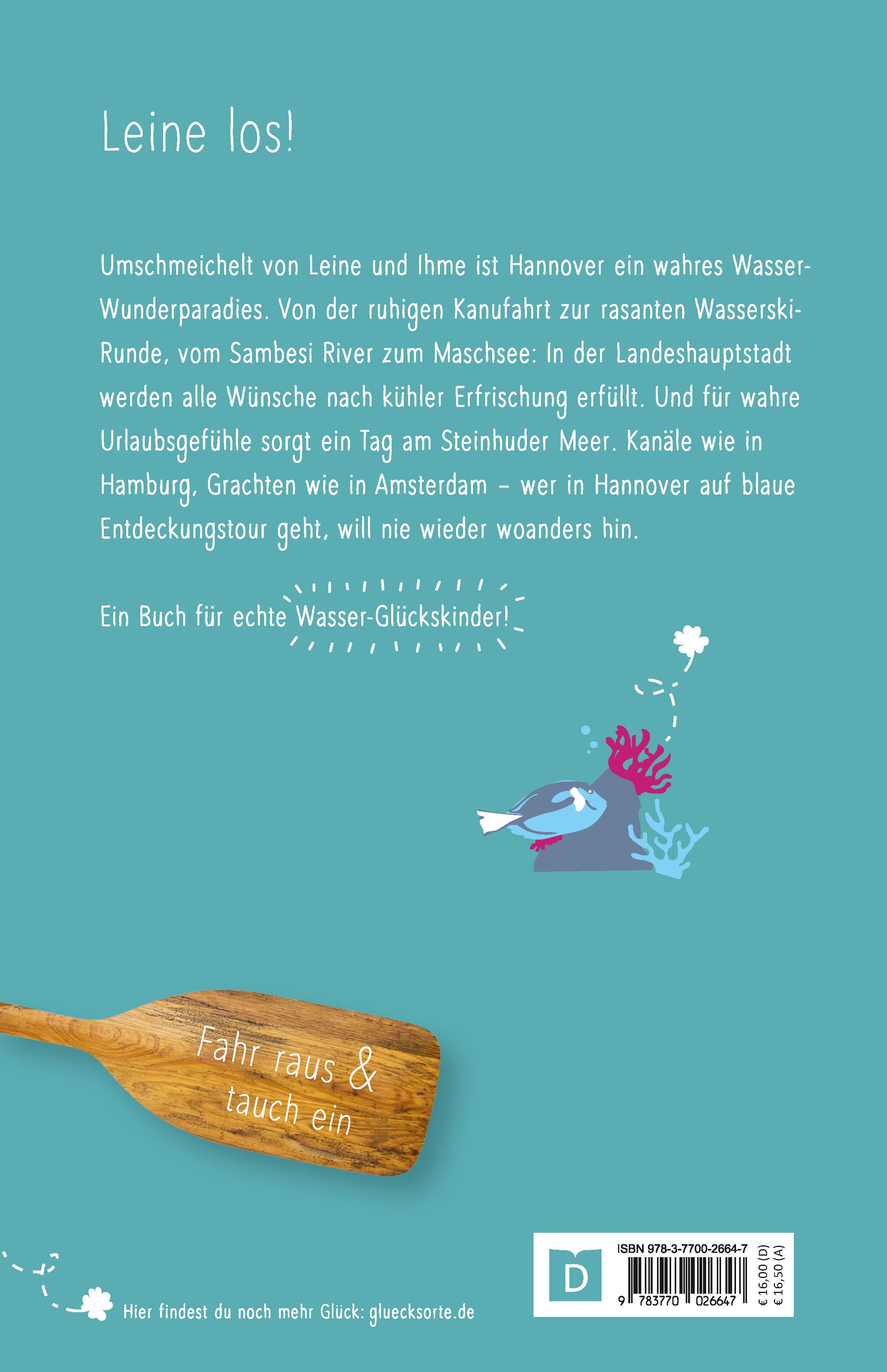 Rückseitencover Blaue Glücksorte in Hannover