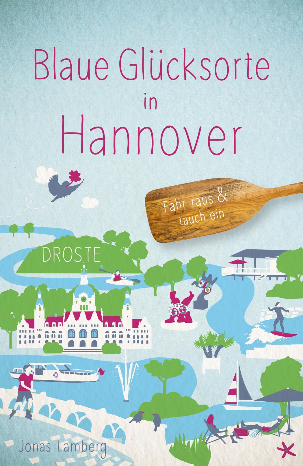 Vorderes Coverbild Blaue Glücksorte in Hannover