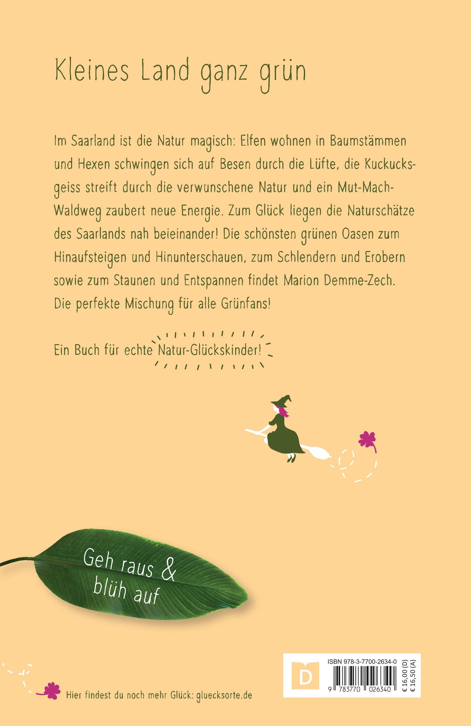 Rückseitencover Grüne Glücksorte im Saarland