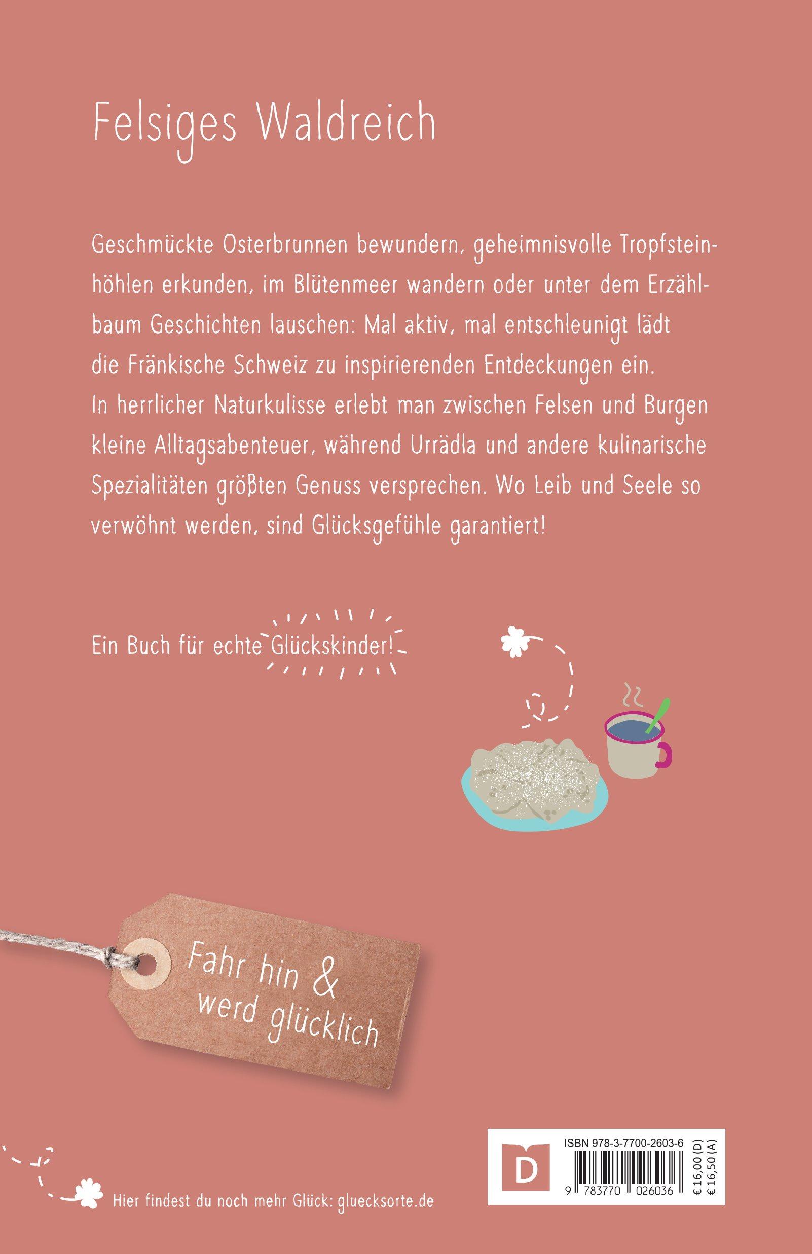 Rückseitencover Glücksorte in der Fränkischen Schweiz