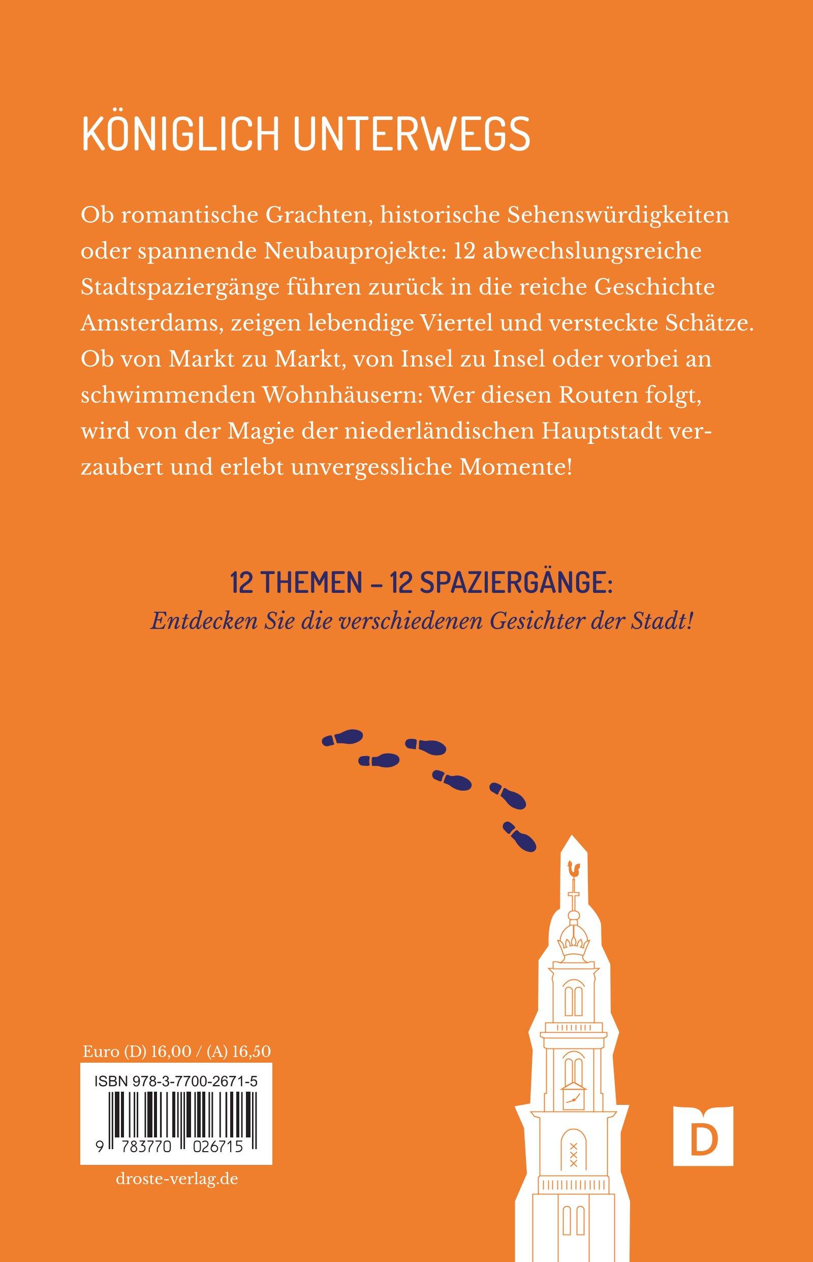 Rückseitencover Zu Fuß durch Amsterdam
