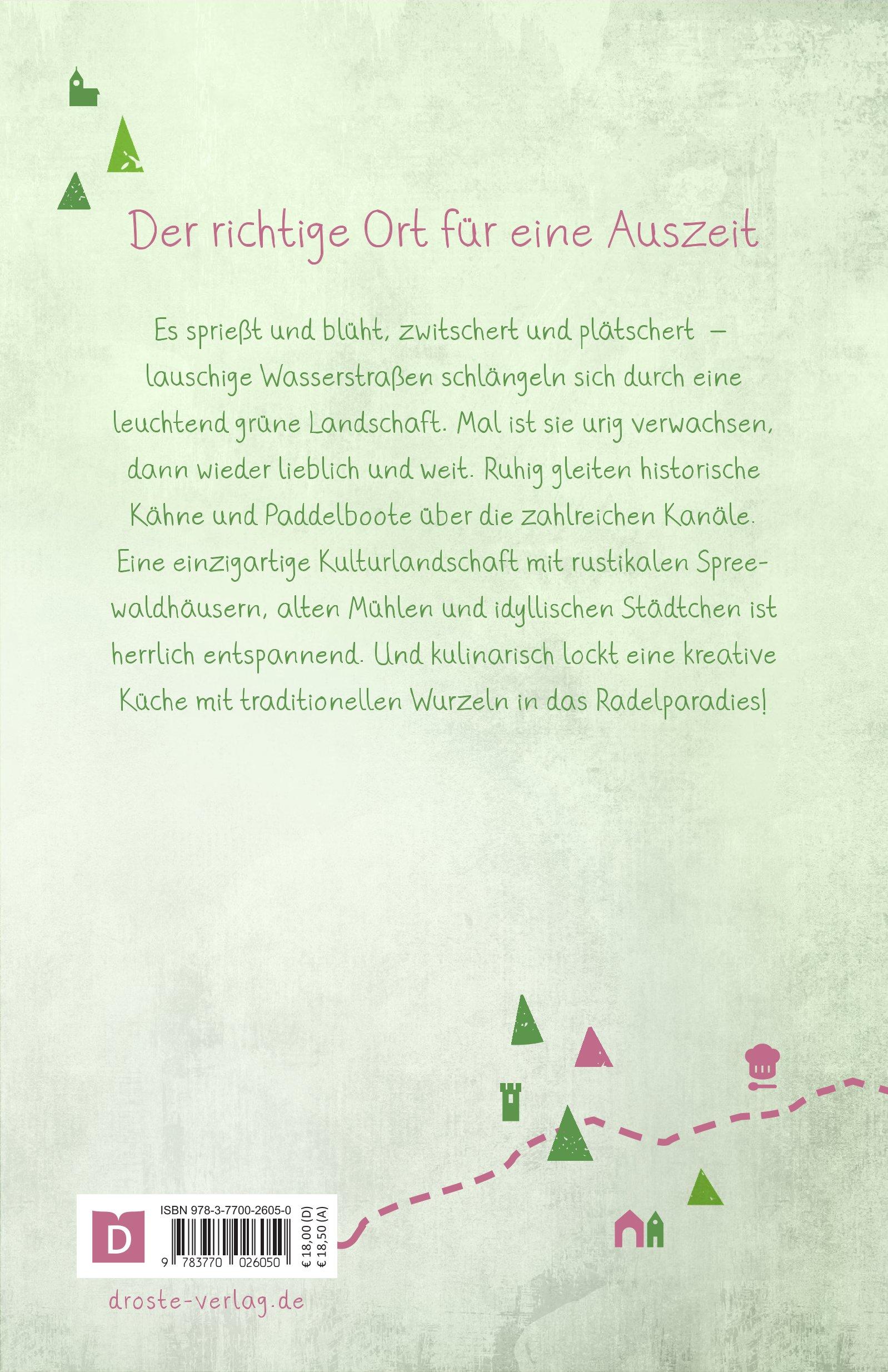 Rückseitencover Spreewald. Radeln für die Seele