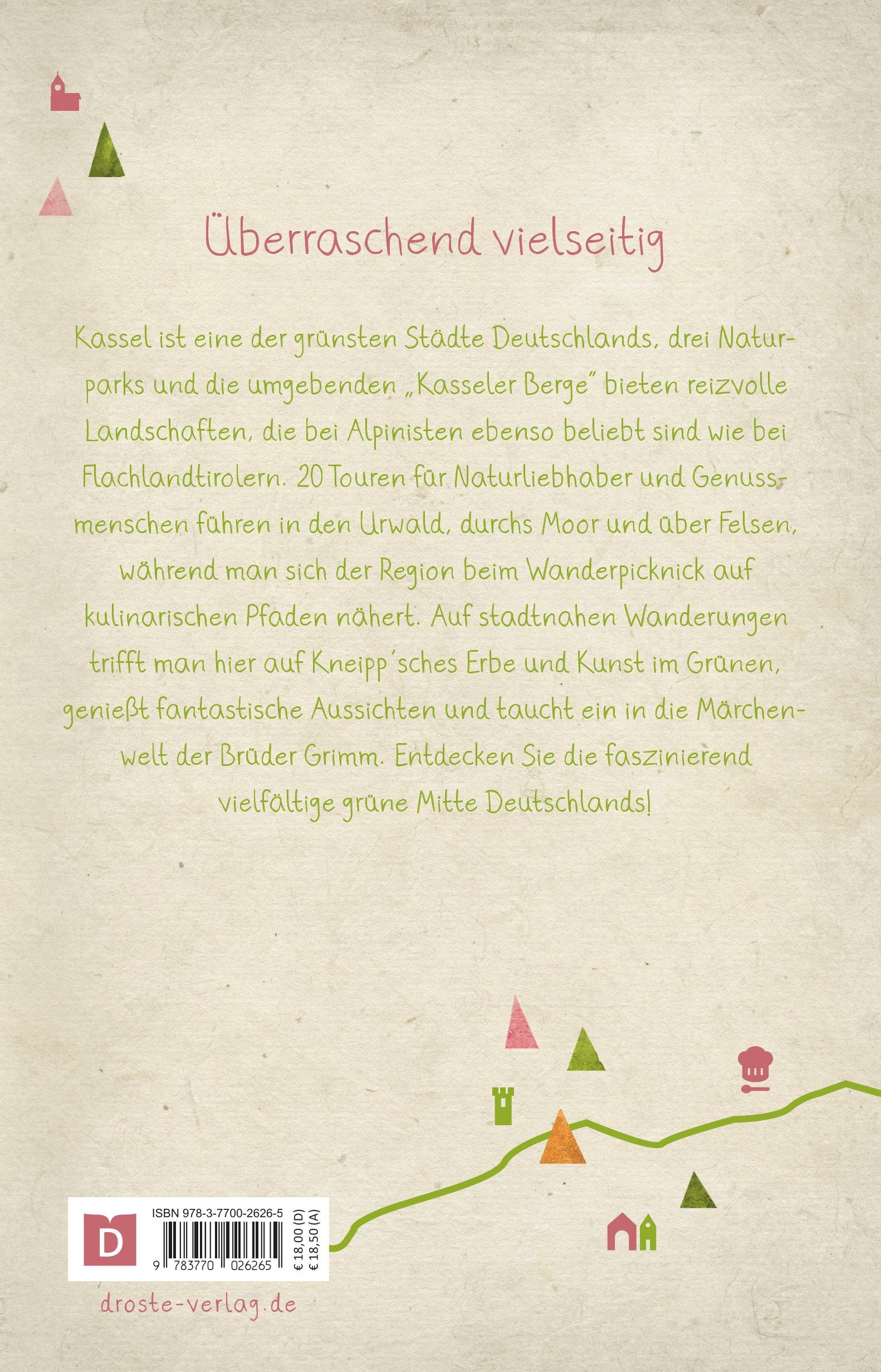 Rückseitencover Rund um Kassel. Wandern für die Seele