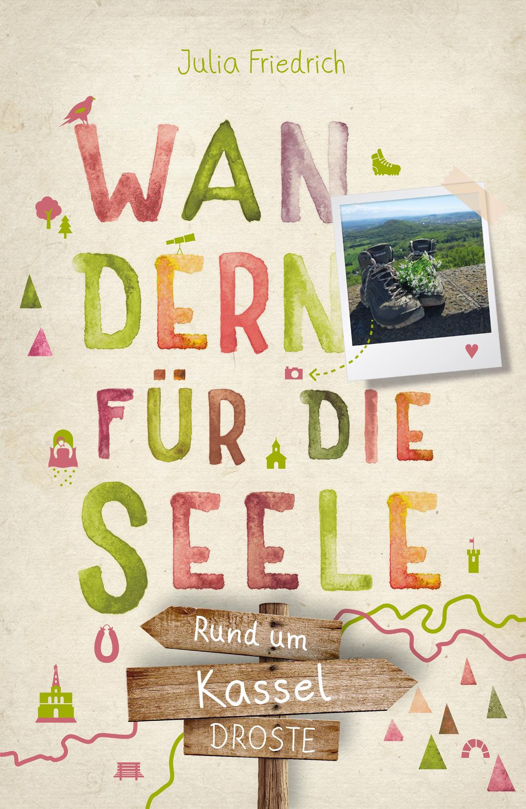 Vorderes Coverbild Rund um Kassel. Wandern für die Seele