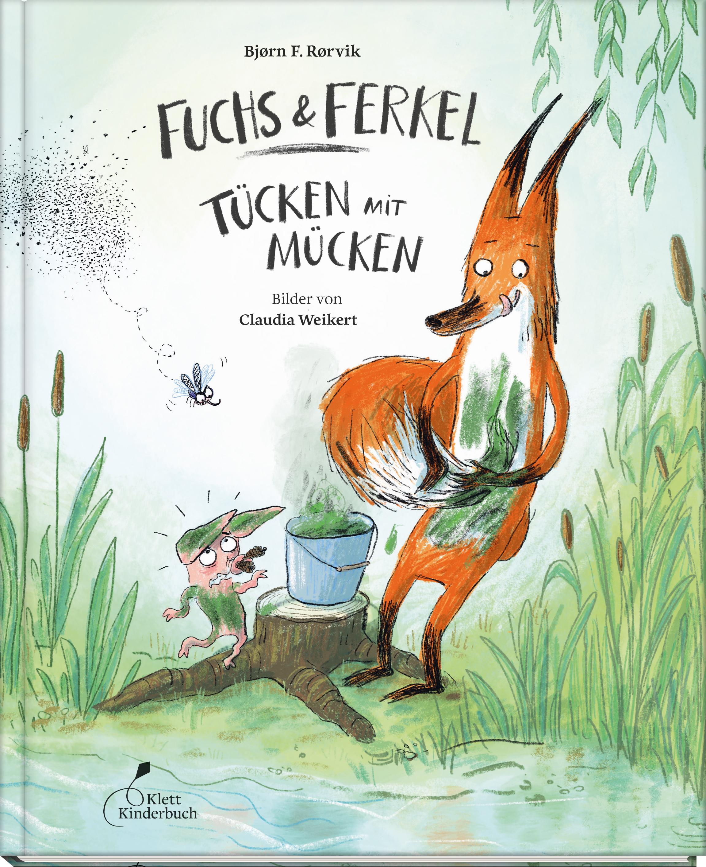 Vorderes Coverbild Fuchs & Ferkel - Tücken mit Mücken | "Fuchs & Ferkel" Band 3