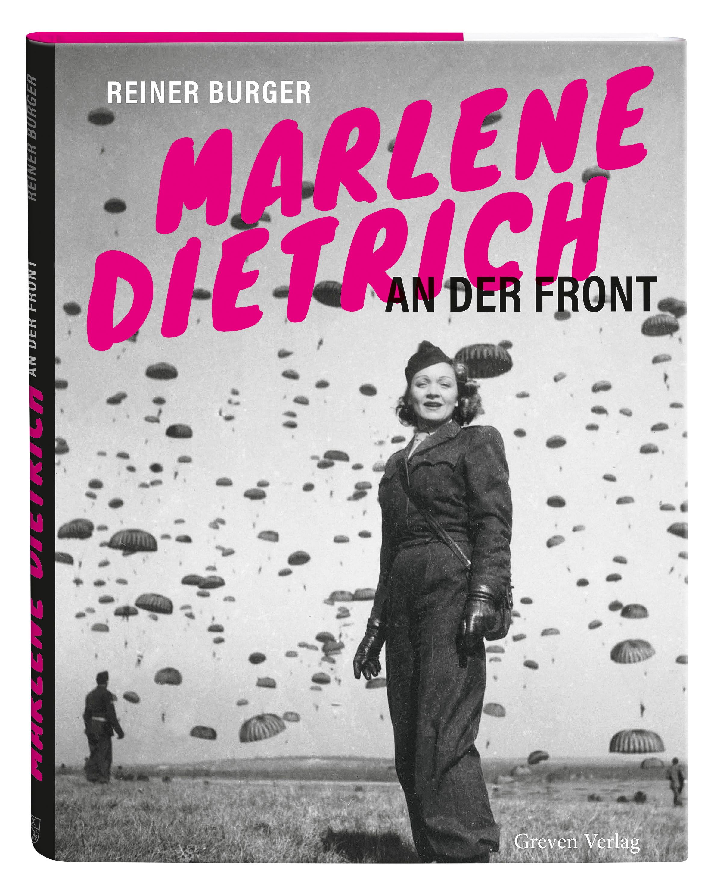 Vorderes Coverbild Marlene Dietrich an der Front