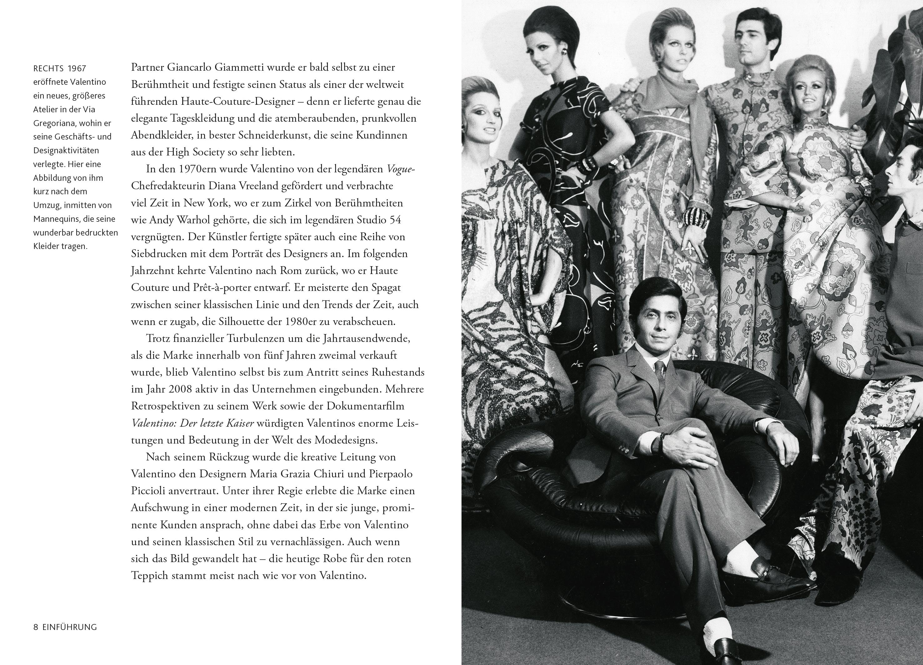 Beispielinhalt (Bild) Little Book of Valentino