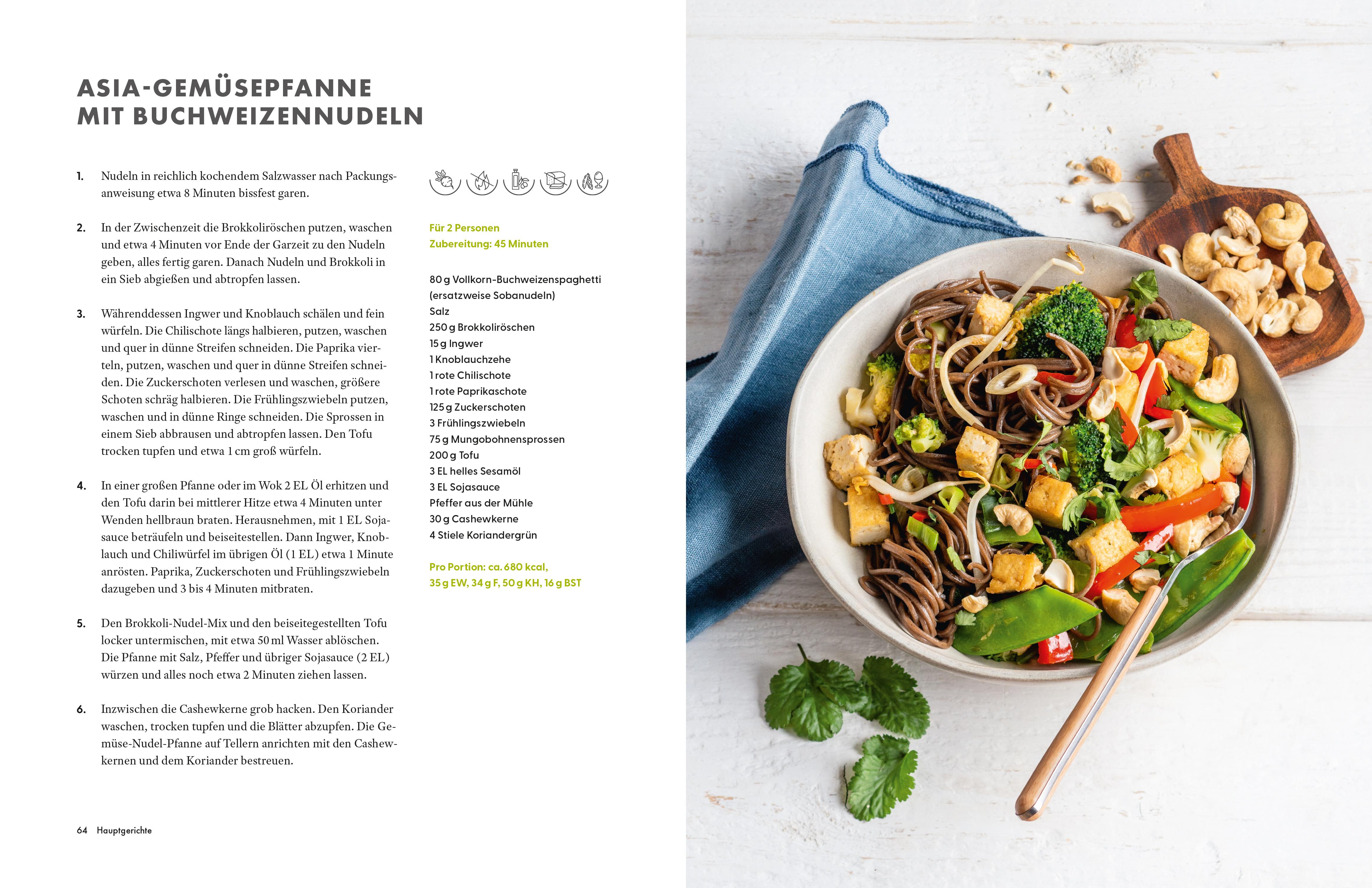 Beispielinhalt (Bild) Die Ernährungs-Docs - Unsere 100 besten Anti-Bauchfett-Rezepte