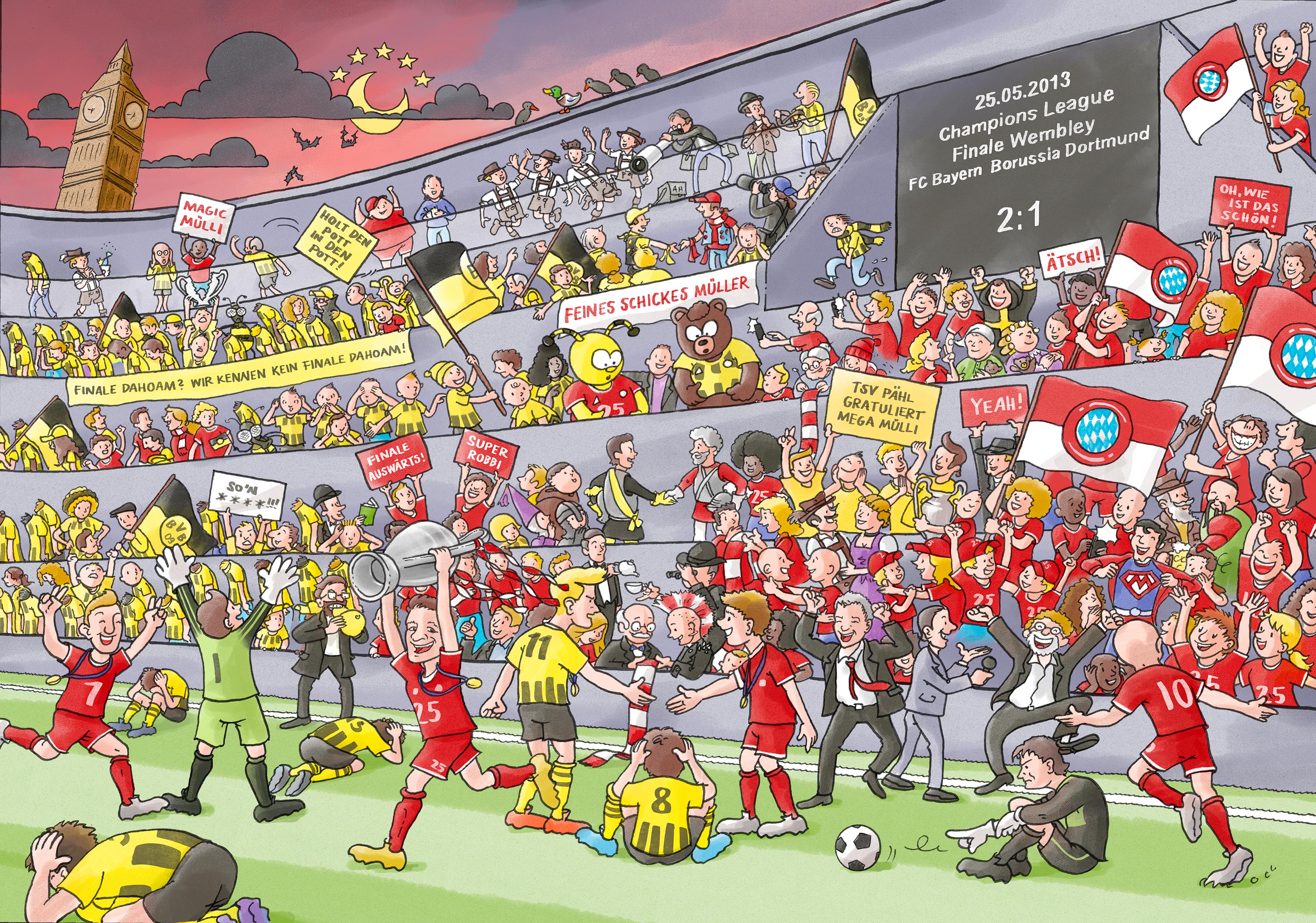 Beispielinhalt (Bild) Thomas Müller - Mein Wimmelbuch