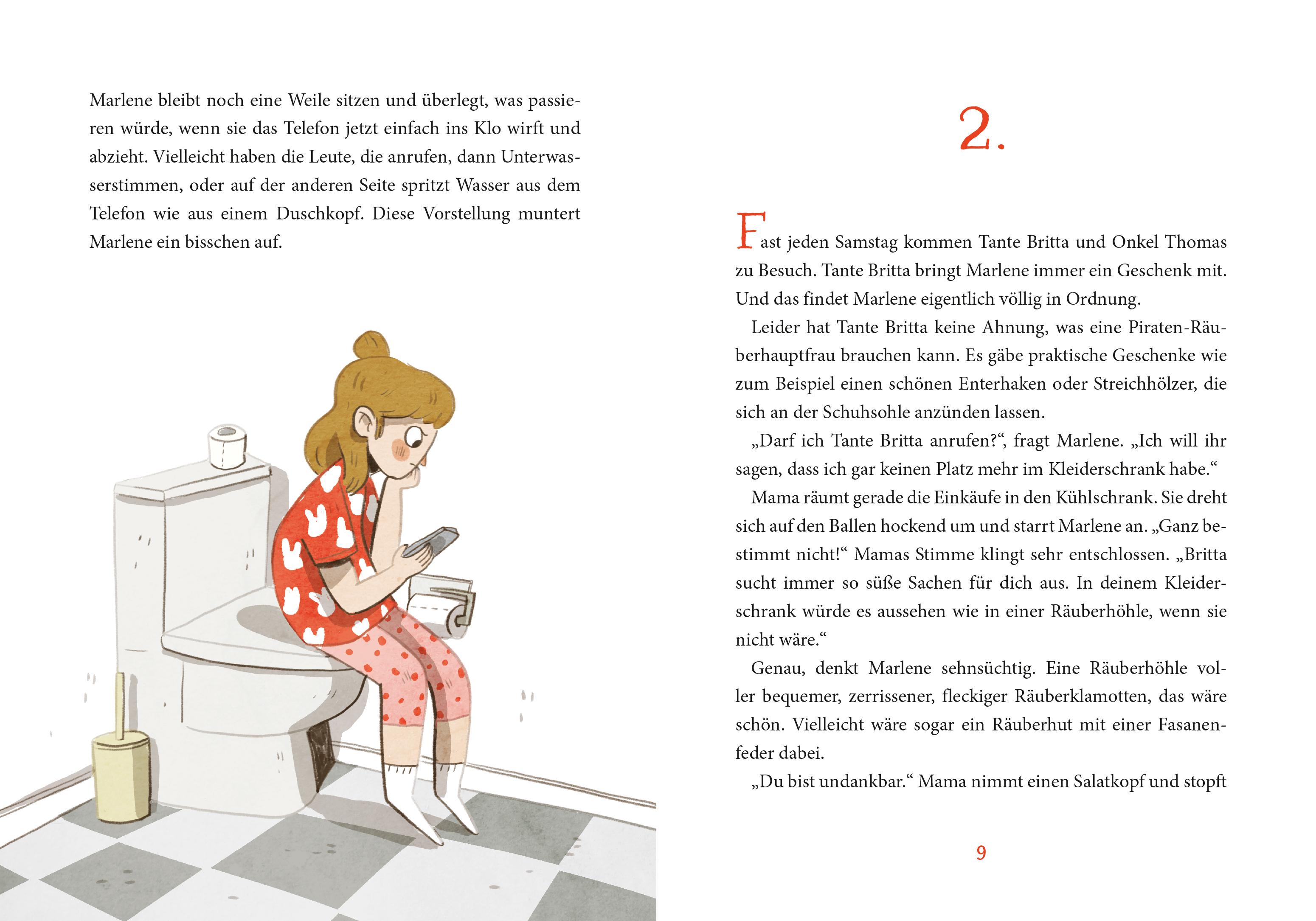 Beispielinhalt (Bild) Marlene und die wilde Bande