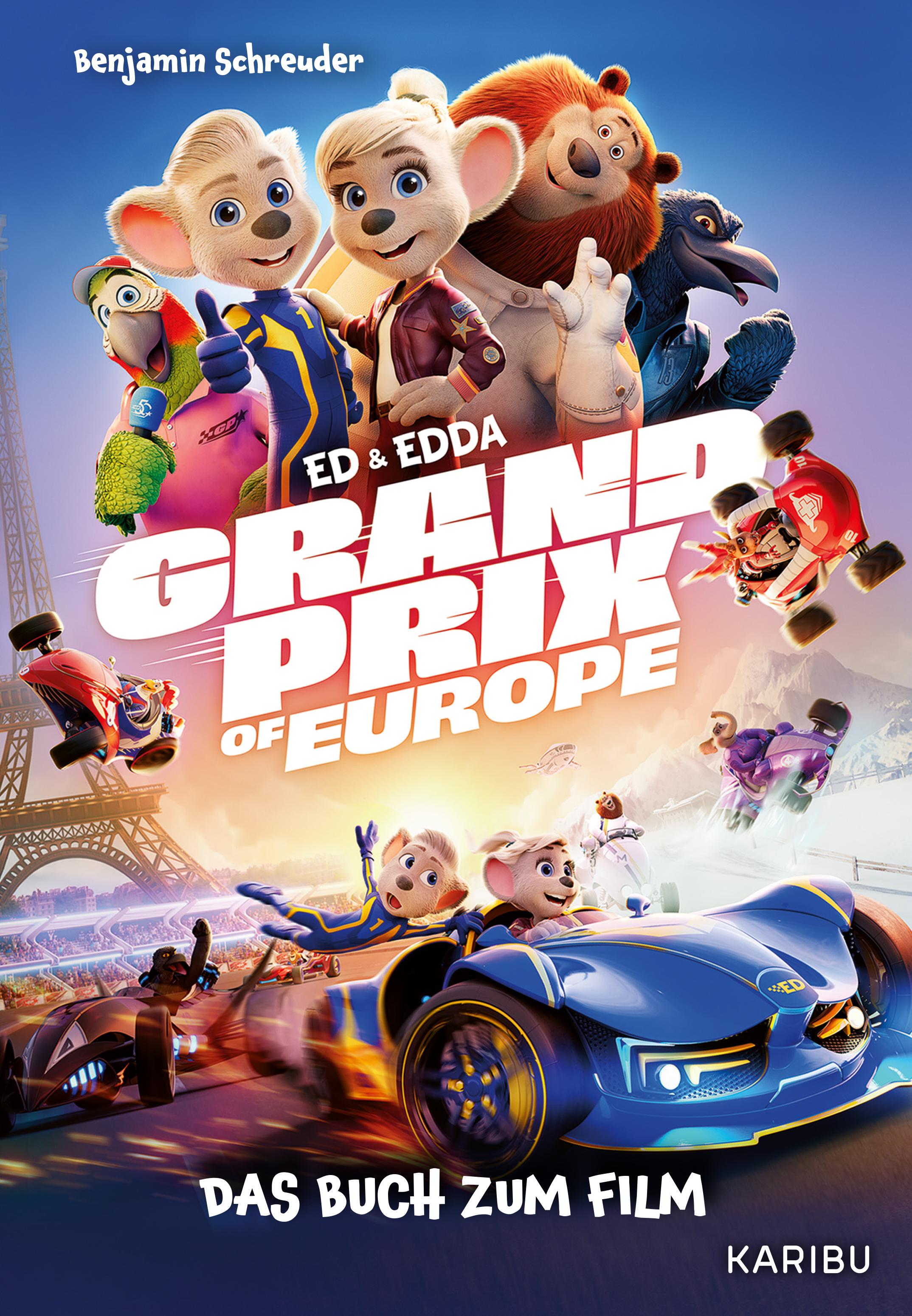 Vorderes Coverbild Ed & Edda - Grand Prix of Europe - Das Buch zum Film