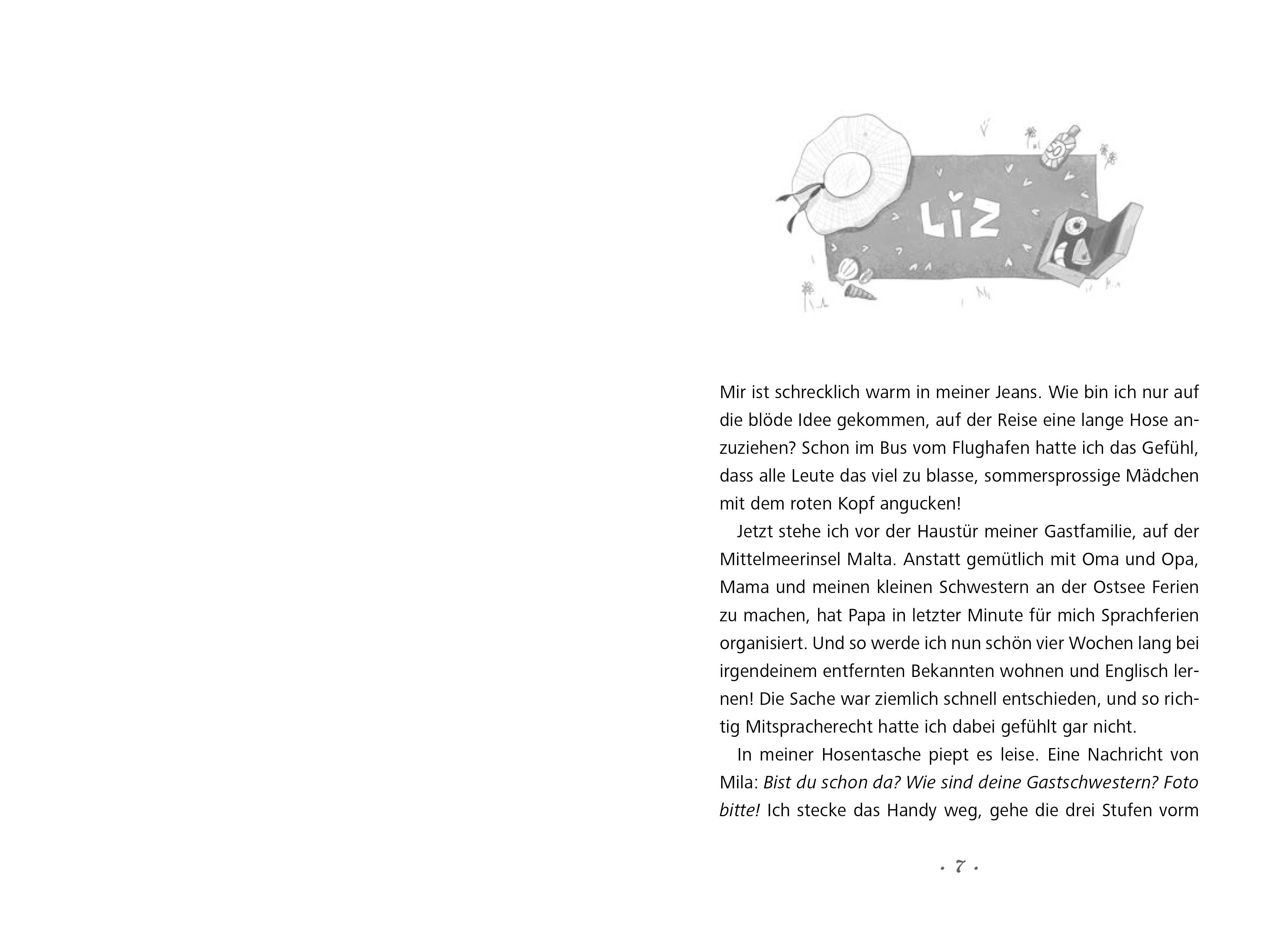 Beispielinhalt (Bild) Einmal Sommer mit bunten Streuseln