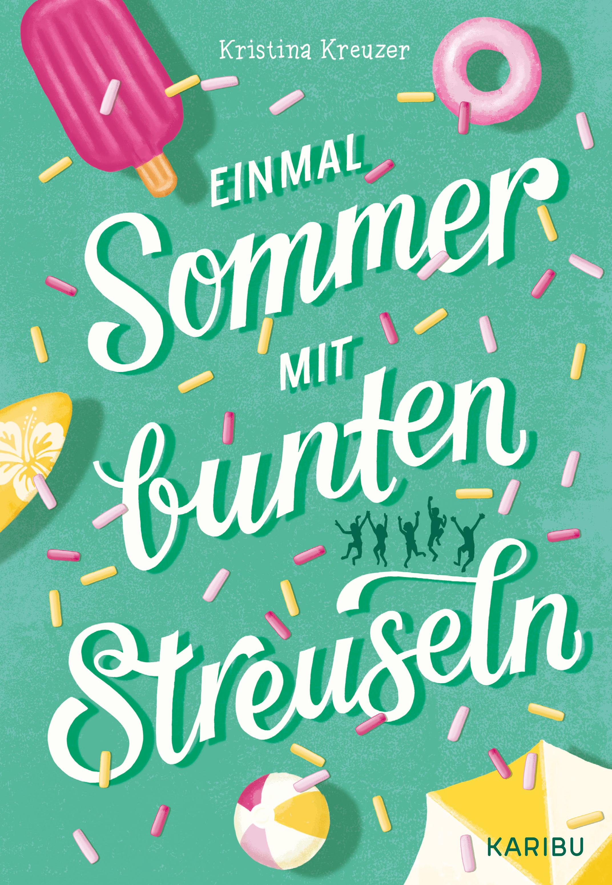 Vorderes Coverbild Einmal Sommer mit bunten Streuseln