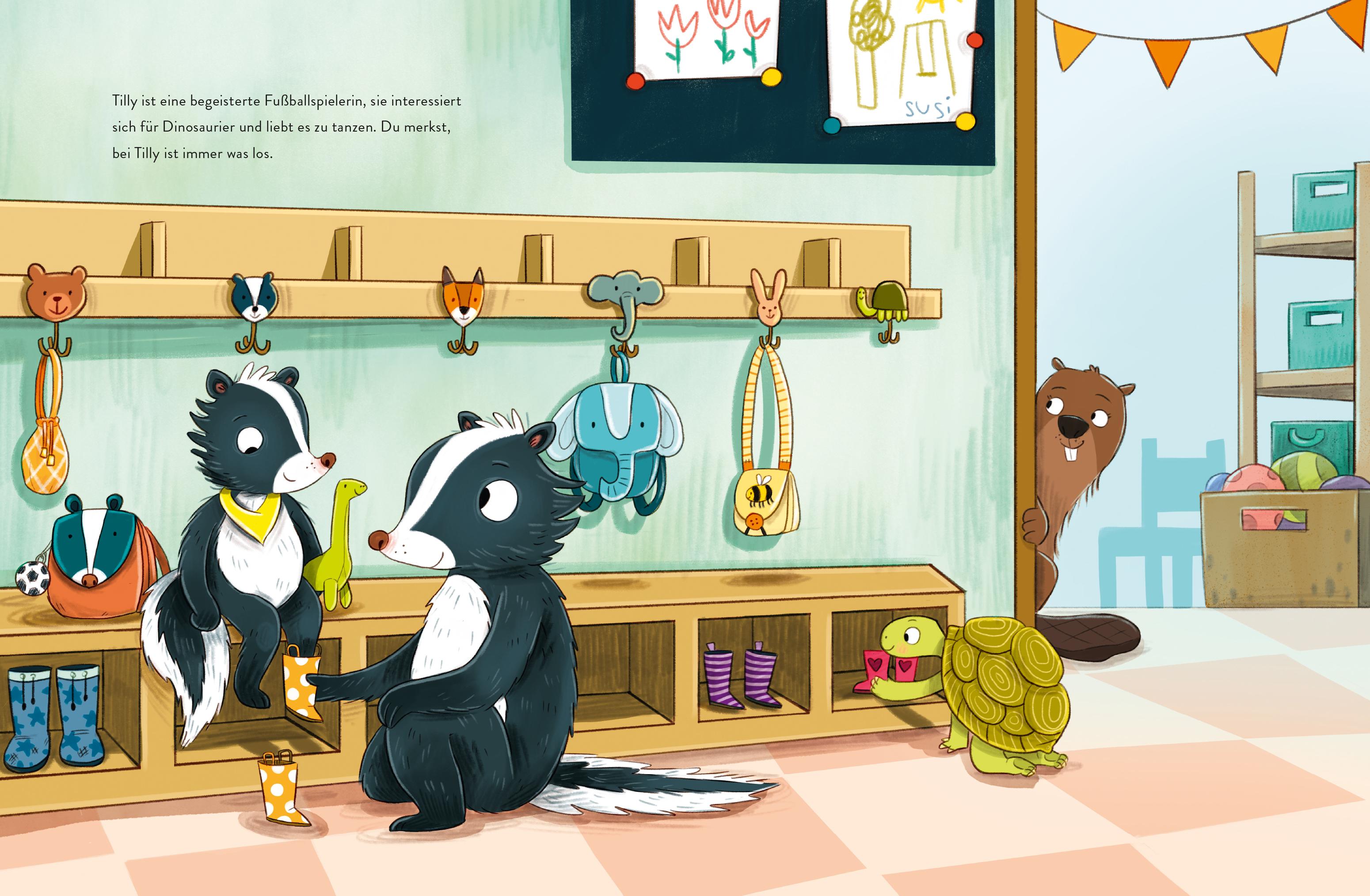 Beispielinhalt (Bild) Tilly stinkt's!