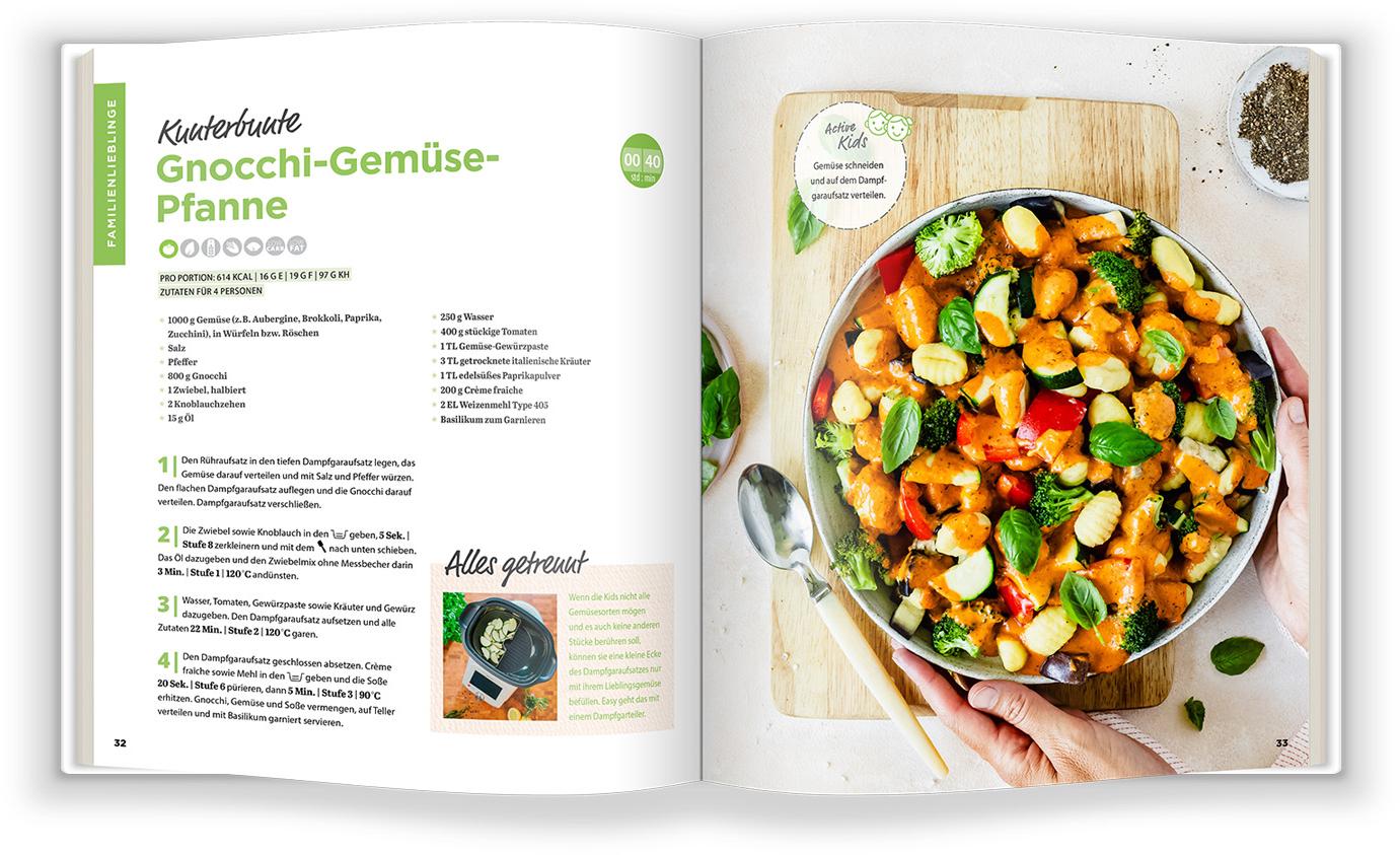 Beispielinhalt (Bild) monsieur cuisine by ZauberMix - Familienkochbuch