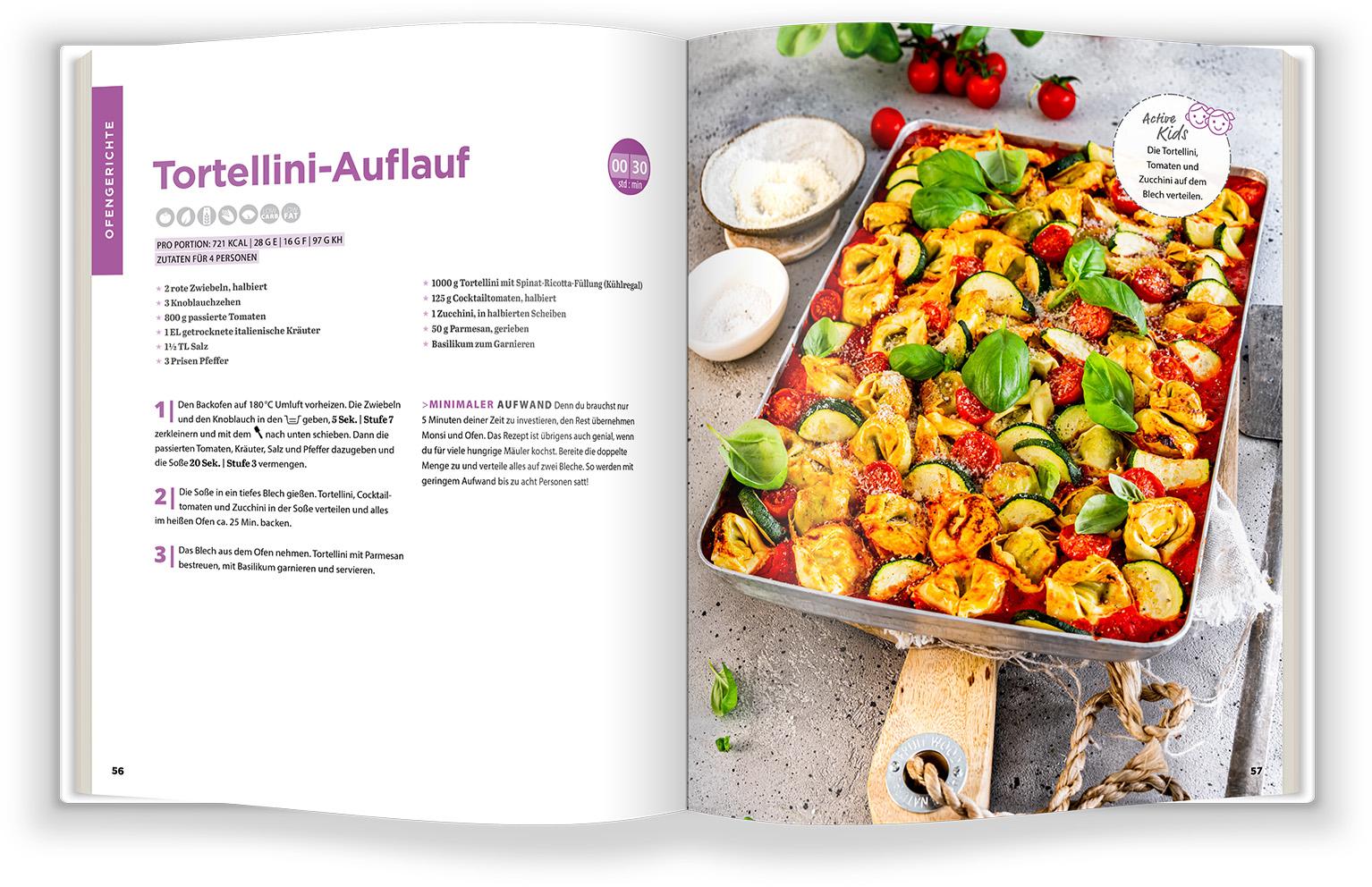 Beispielinhalt (Bild) monsieur cuisine by ZauberMix - Familienkochbuch