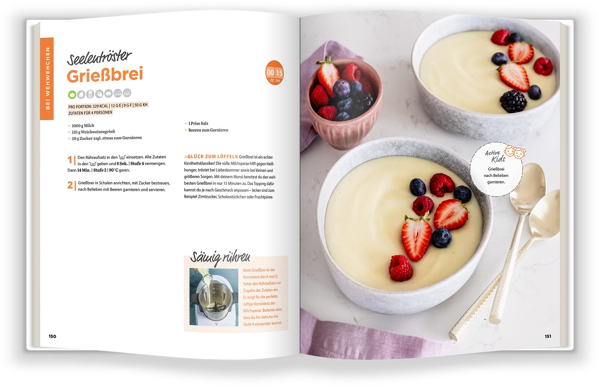 Beispielinhalt (Bild) monsieur cuisine by ZauberMix - Familienkochbuch