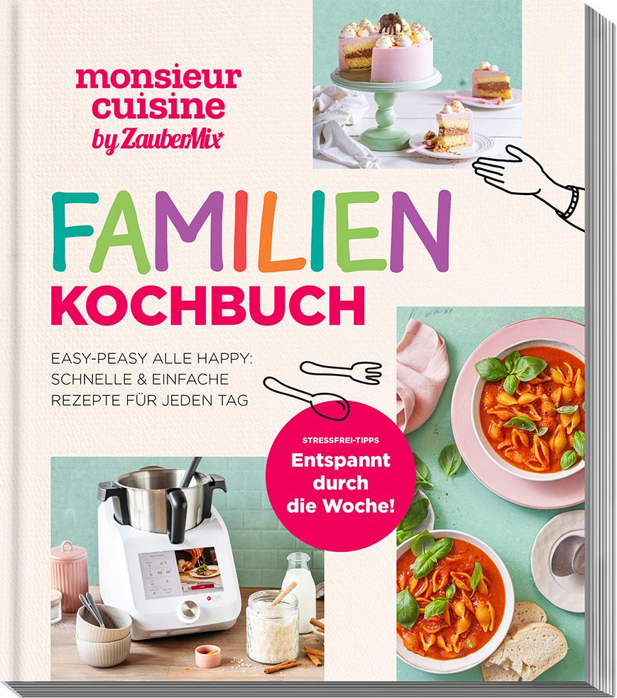 Vorderes Coverbild monsieur cuisine by ZauberMix - Familienkochbuch