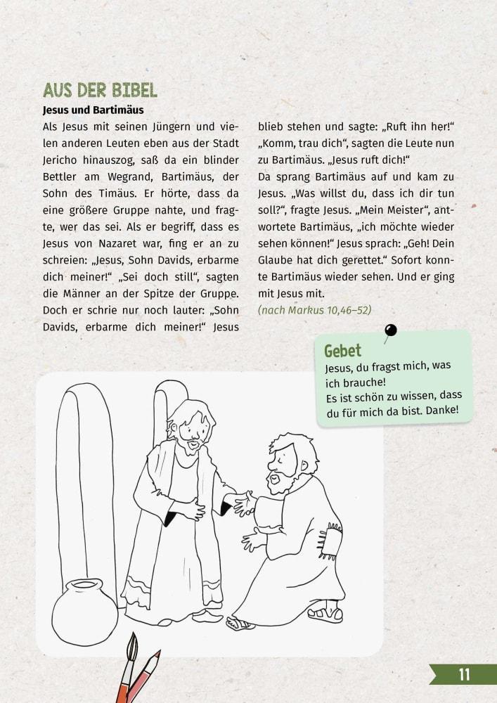 Beispielinhalt (Bild) Jesus hat mich eingeladen